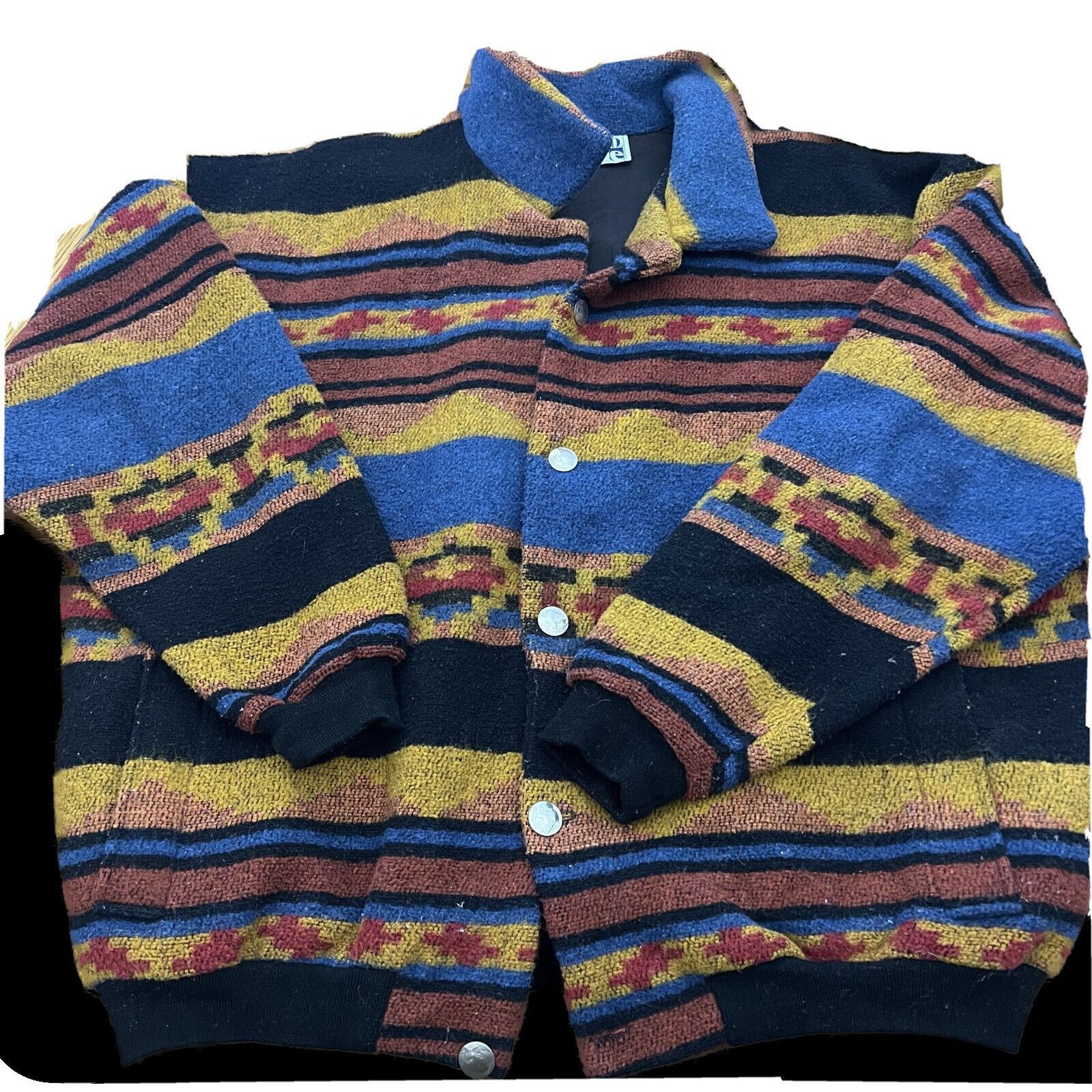 Roper Vtg women XXL Roper jacket rodeo aztec Buffalo nickel button Size XXL / US 16-18 / IT 52-54 - 1 Thumbnail