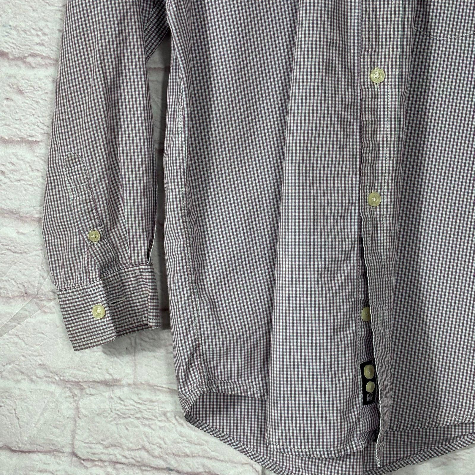 Other GAP Kids Boys Large Checkered Button-Down Shirt Size US L / EU 52-54 / 3 - 3 Thumbnail