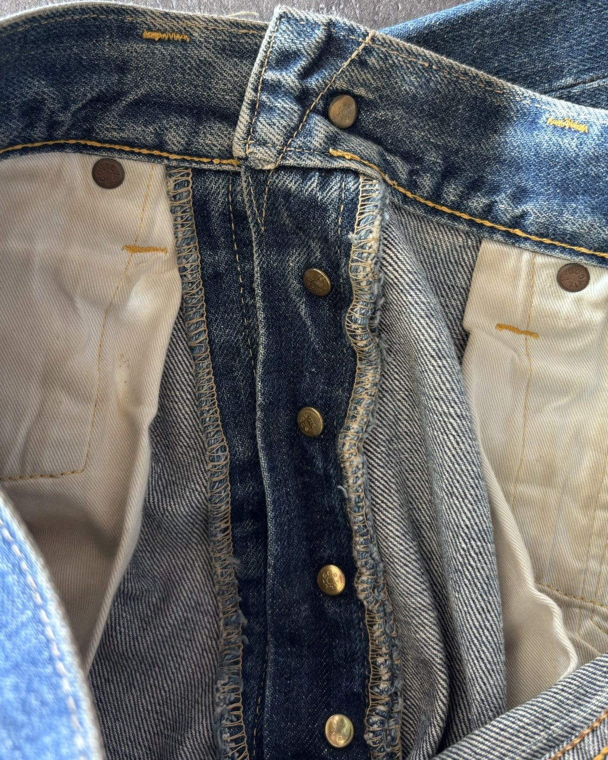 Evisu Evis Evisu Selvedge Denim Jeans Size US 30 / EU 46 - 9 Thumbnail