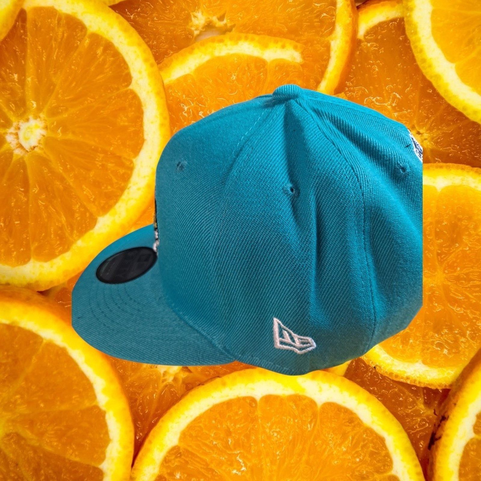 New Era Jacksonville Jaguars NFL New Era Teal Blue Snapback Hat Cap Size ONE SIZE - 3 Thumbnail