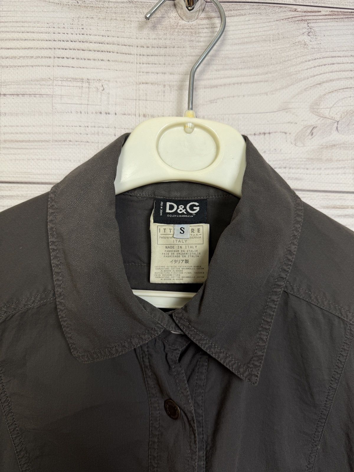Dolce & Gabbana Y2K Dolce Gabbana LOGO Shirt Size S / US 4 / IT 40 - 13 Thumbnail