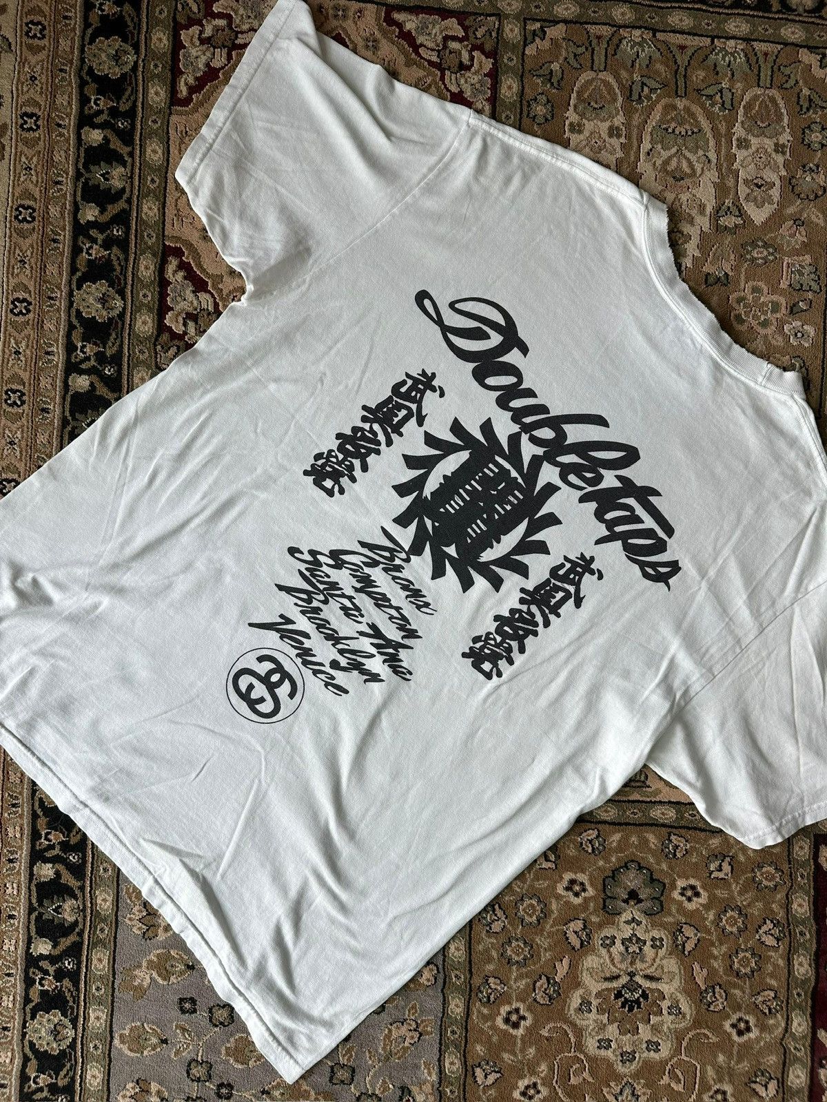 Stussy × Wtaps Stussy x Wtaps World Tour Tee Size US L / EU 52-54 / 3 - 2 Thumbnail