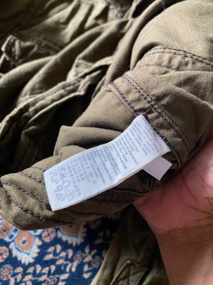 Vintage Abercrombie Fitch Military Jacket Zipper Up Size US S / EU 44-46 / 1 - 5 Thumbnail