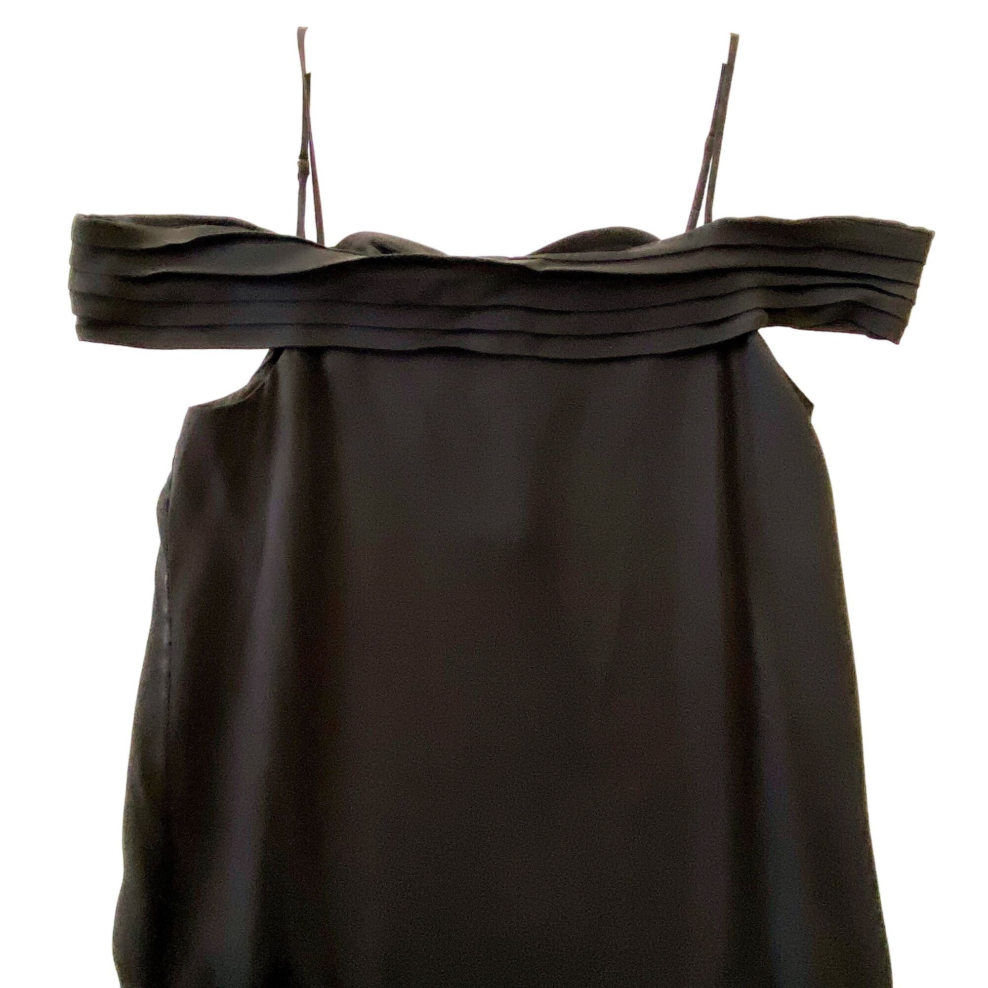 T by Alexander Wang T BY ALEXANDER WANG Black Silk Pleated Midi Dress, Size 4 Size S / US 4 / IT 40 - 8 Thumbnail
