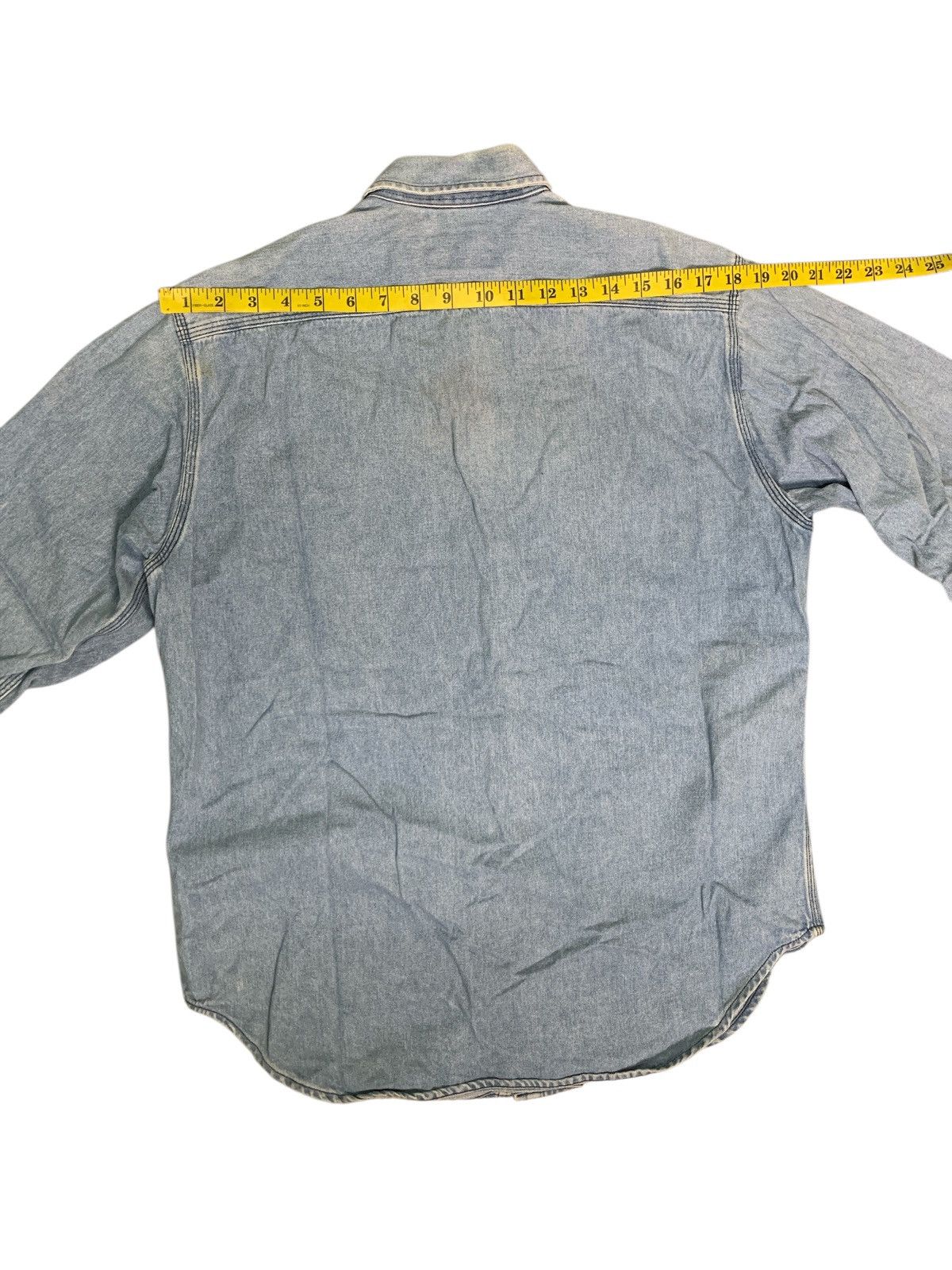 Polo Ralph Lauren Rare Design Polo Ralph Lauren Country Soft Denim Shirts Size US M / EU 48-50 / 2 - 11 Thumbnail