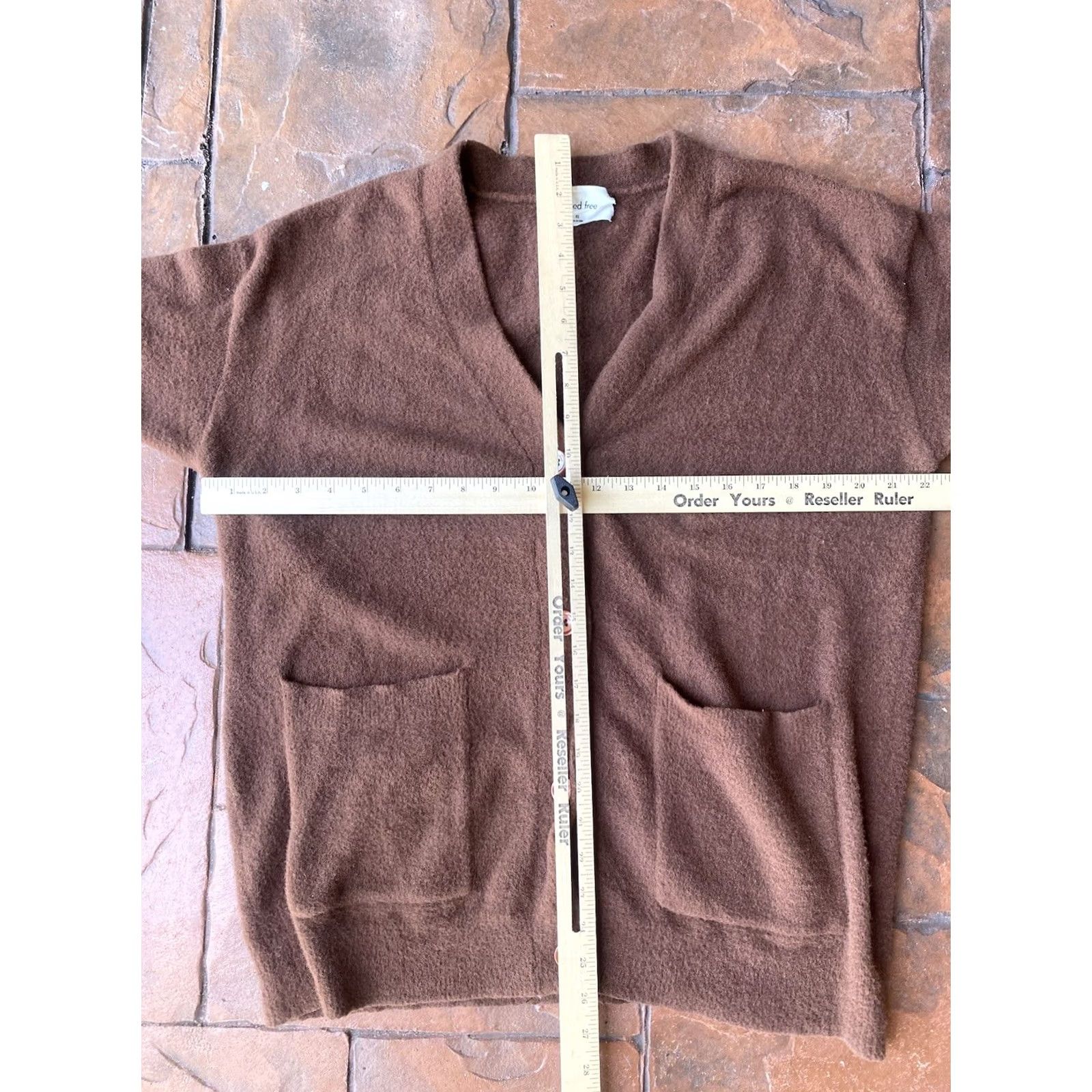 Vintage Wilfred Free Women's XS Cardigan Brown Buttoned Pockets Sweater Soft Comfort Cardigan Size XS / US 0-2 / IT 36-38 - 7 Thumbnail