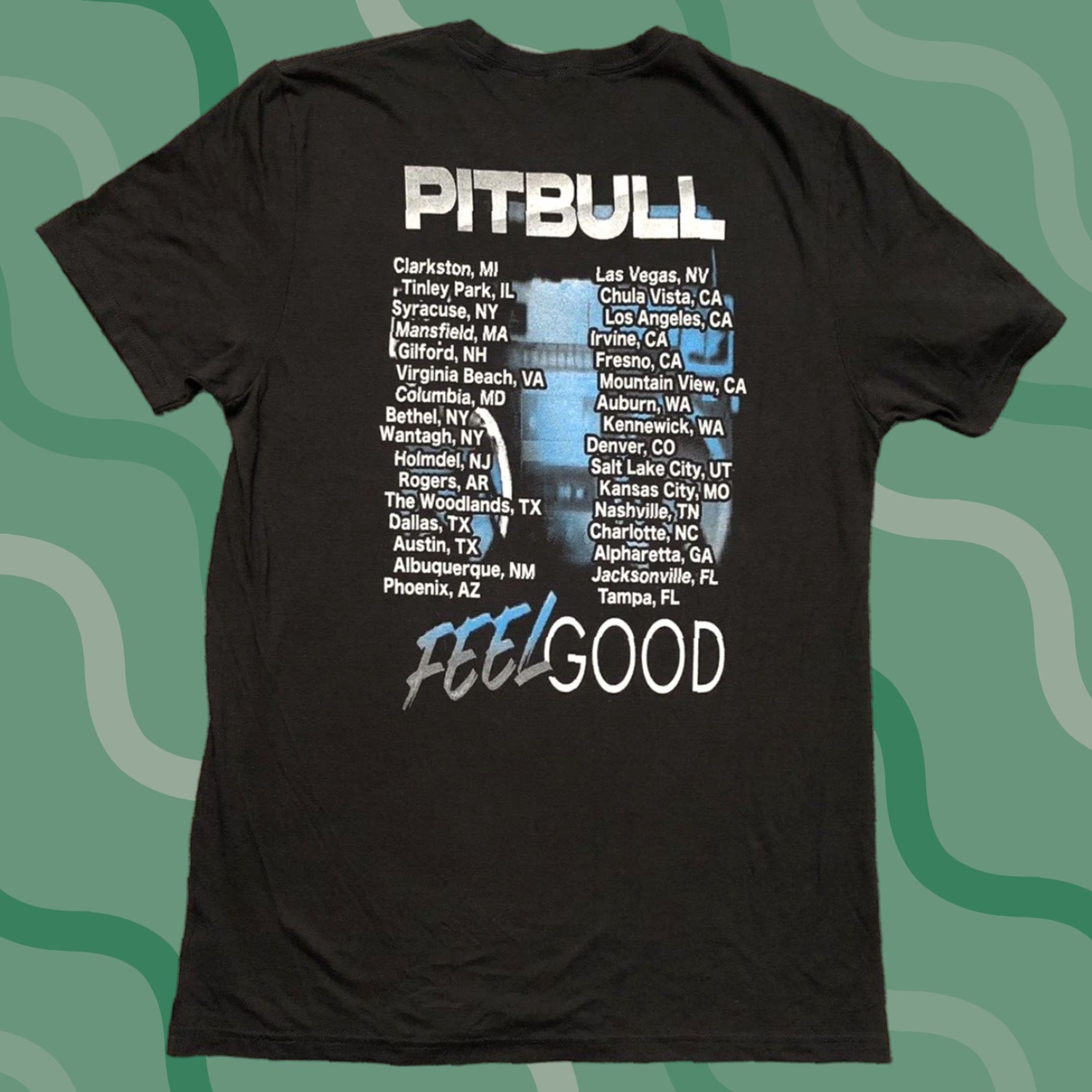Vintage VINTAGE Pitbull Iggy Azalea Feel Good Tour T Shirt Black L Men Short Sleeve Size US L / EU 52-54 / 3 - 1 Thumbnail