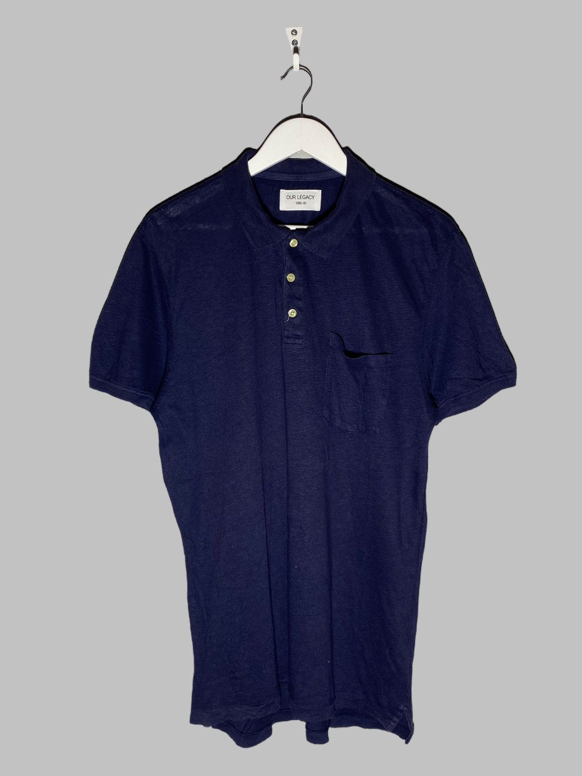 Our Legacy Our Legacy Traditional Knitted Polo 48 | Grailed