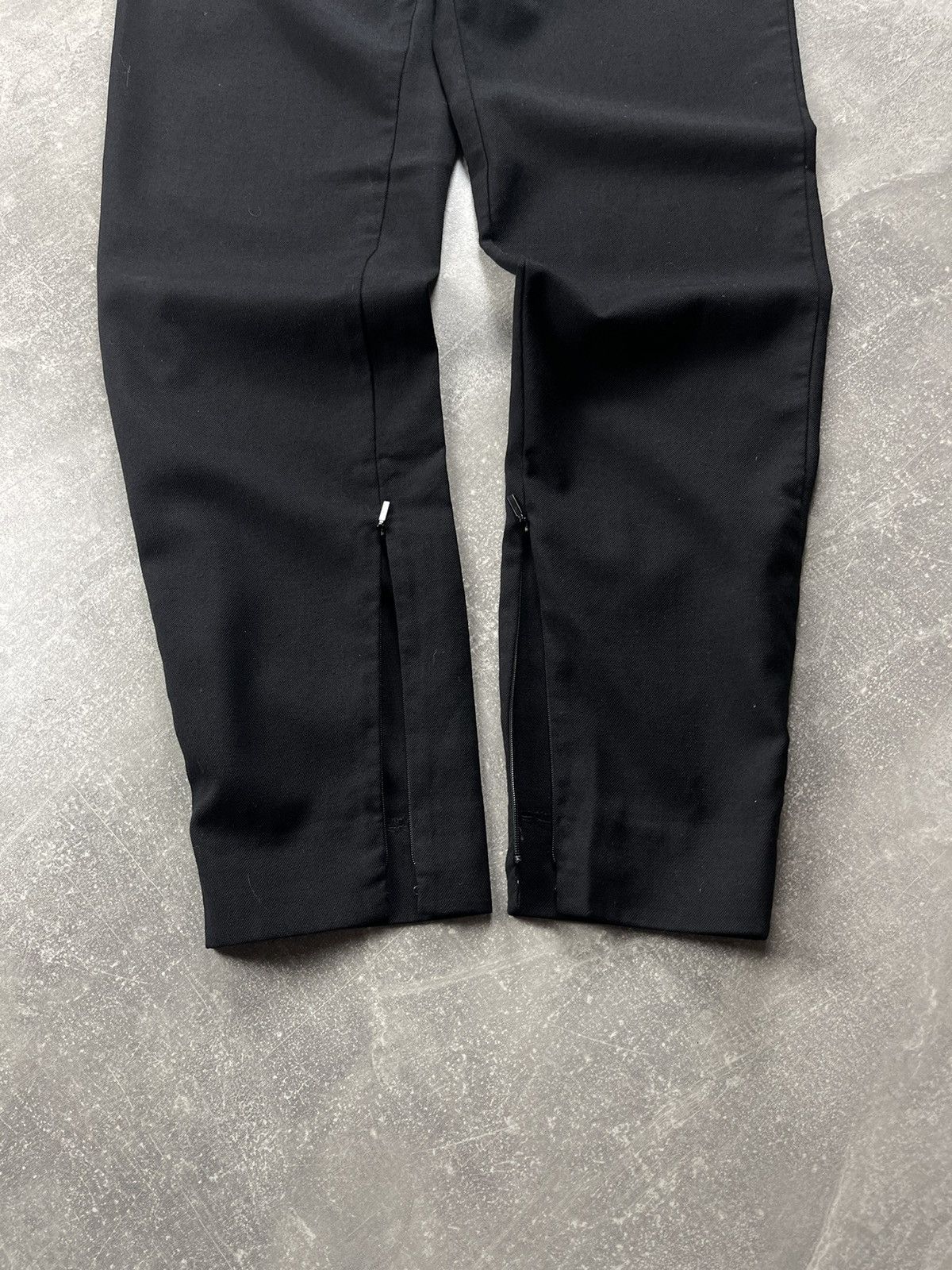 Saint Laurent Paris Saint Laurent Paris Uniform Slim Tapered Pants Black F38 S Size 40" / US 18 - 3 Thumbnail