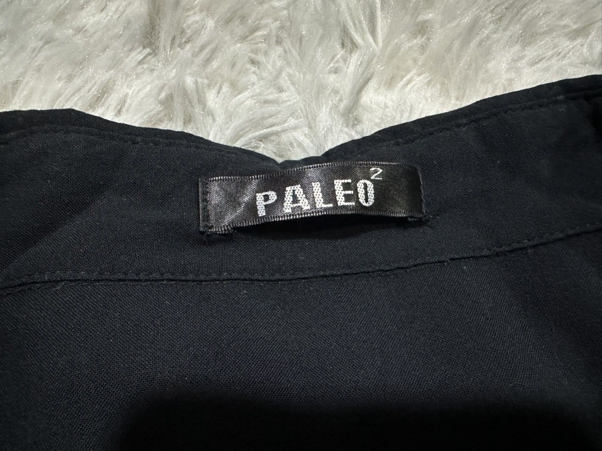 Japanese Brand 🔥Sick Y2K Paleo2 Blouse Shirt Black Goth Punk Size US L / EU 52-54 / 3 - 7 Thumbnail