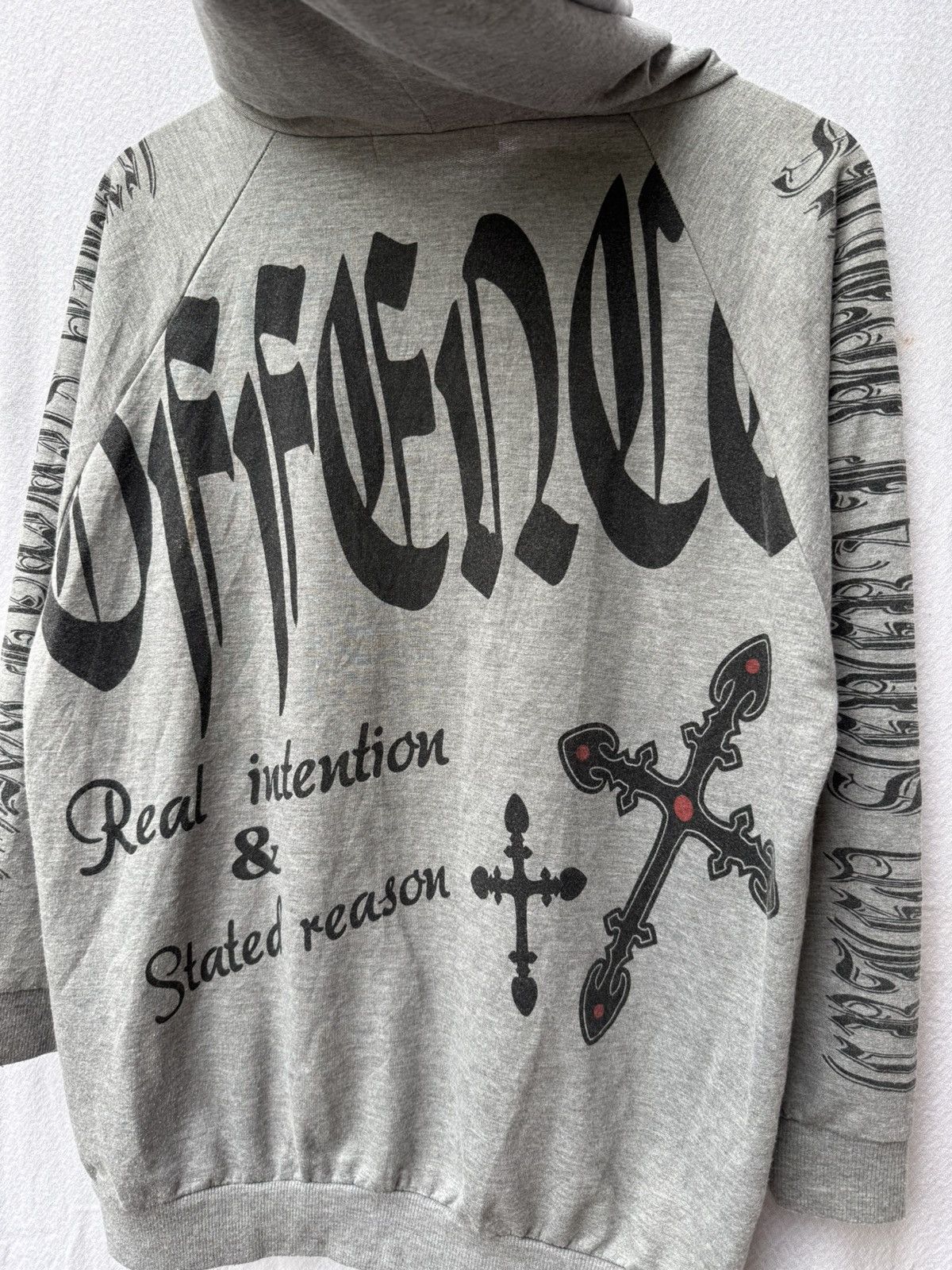Jean Paul Gaultier Digdeep japanese zip hoodie crosses Ifsixwasnine lgb style Size US L / EU 52-54 / 3 - 4 Thumbnail