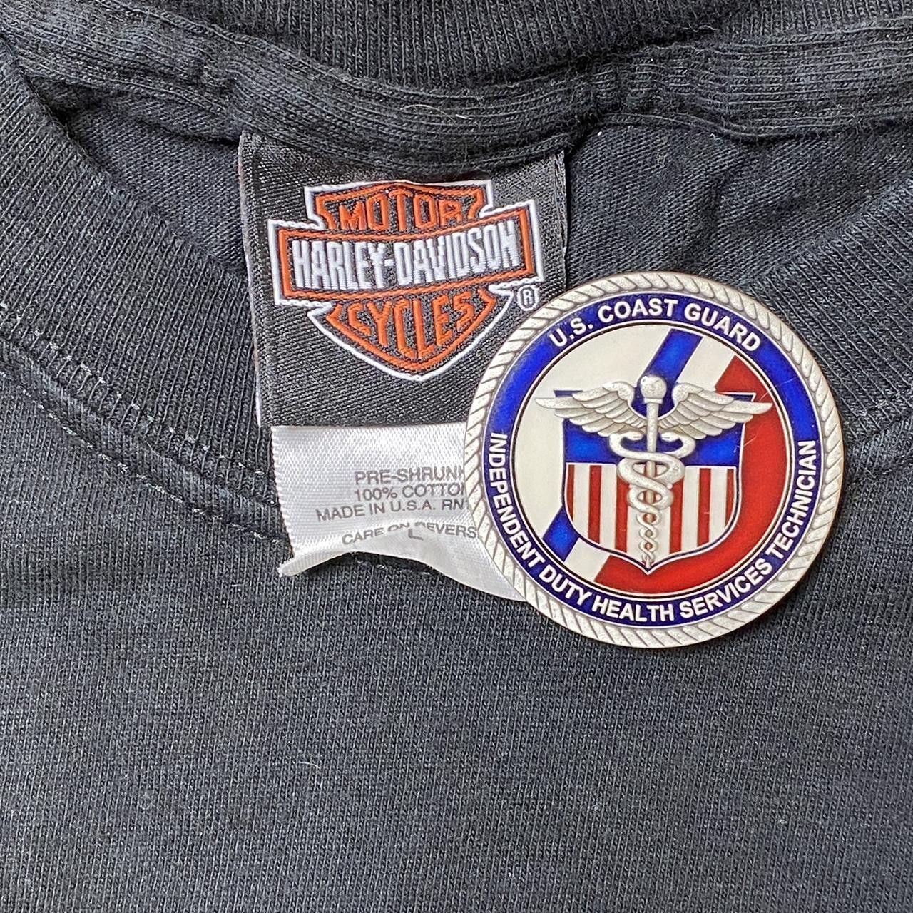 Harley Davidson Vintage Harley Davidson x St. Jude's Black Tee Size Large Size US L / EU 52-54 / 3 - 3 Thumbnail