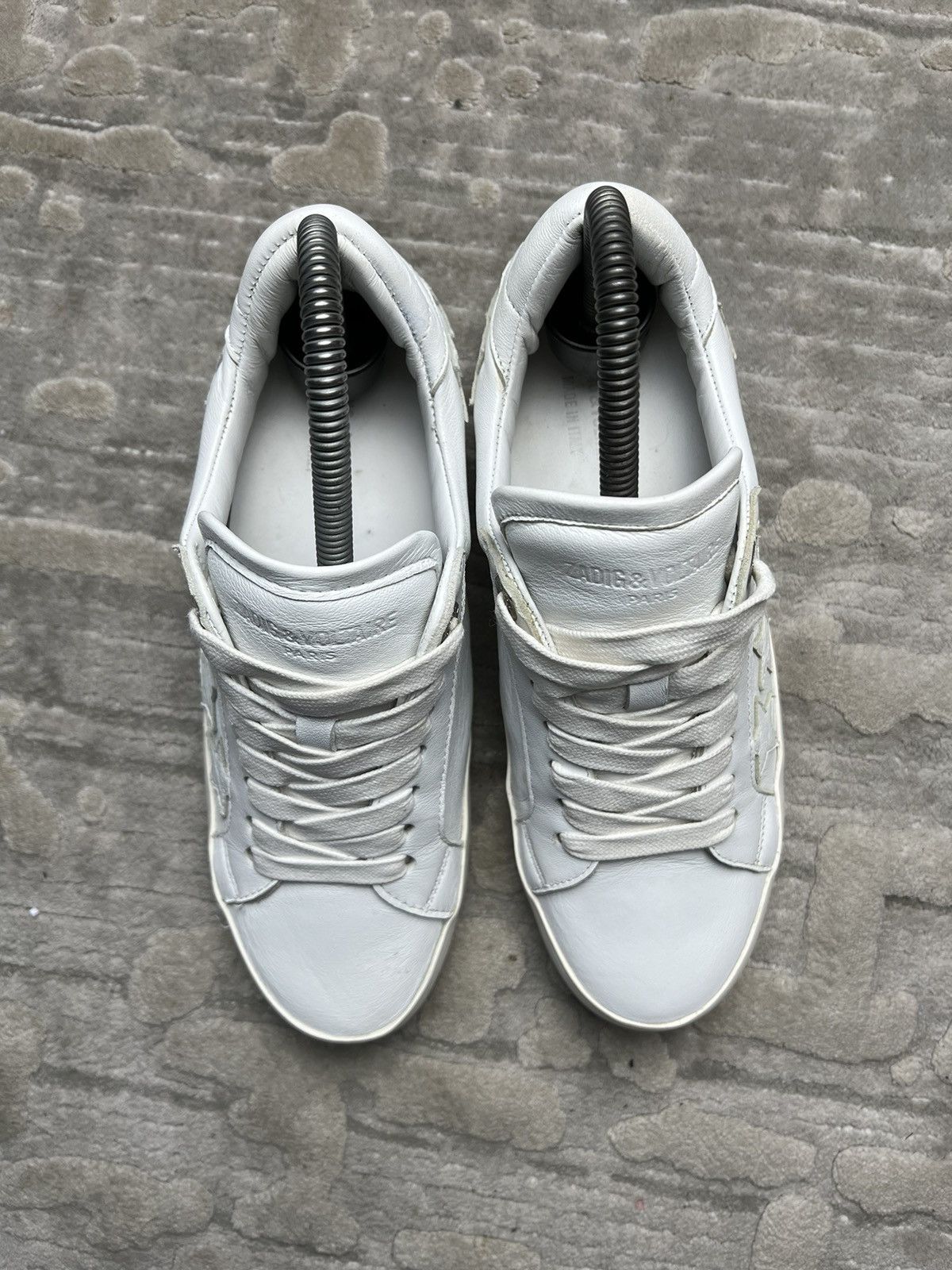 Zadig & Voltaire Zadig & Voltaire low-top sneakers hype leather luxury Size US 6 / IT 36 - 2 Thumbnail