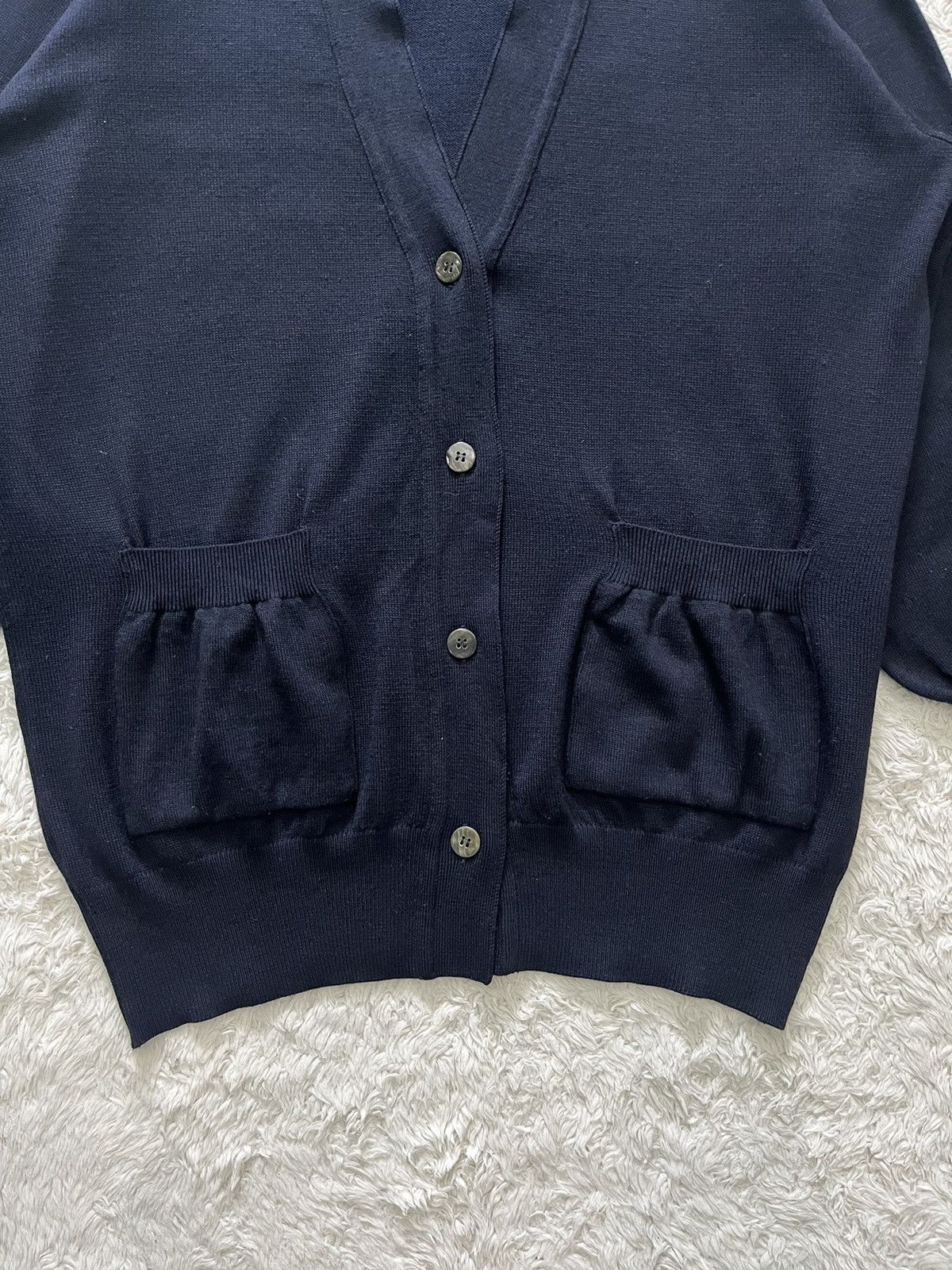 Issey Miyake vintage issey miyake front pocket knitwear Size US M / EU 48-50 / 2 - 2 Thumbnail