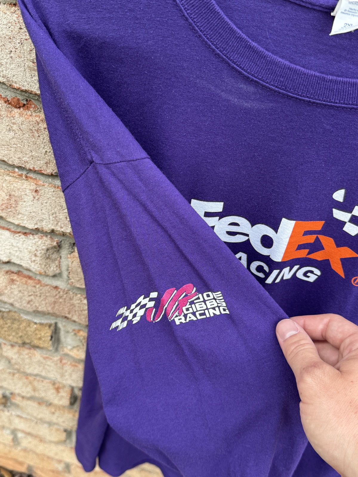 Jerzees Joe Gibbs Racing Fedex Racing Toyota long sleeve shirt Size US XXL / EU 58 / 5 - 3 Thumbnail