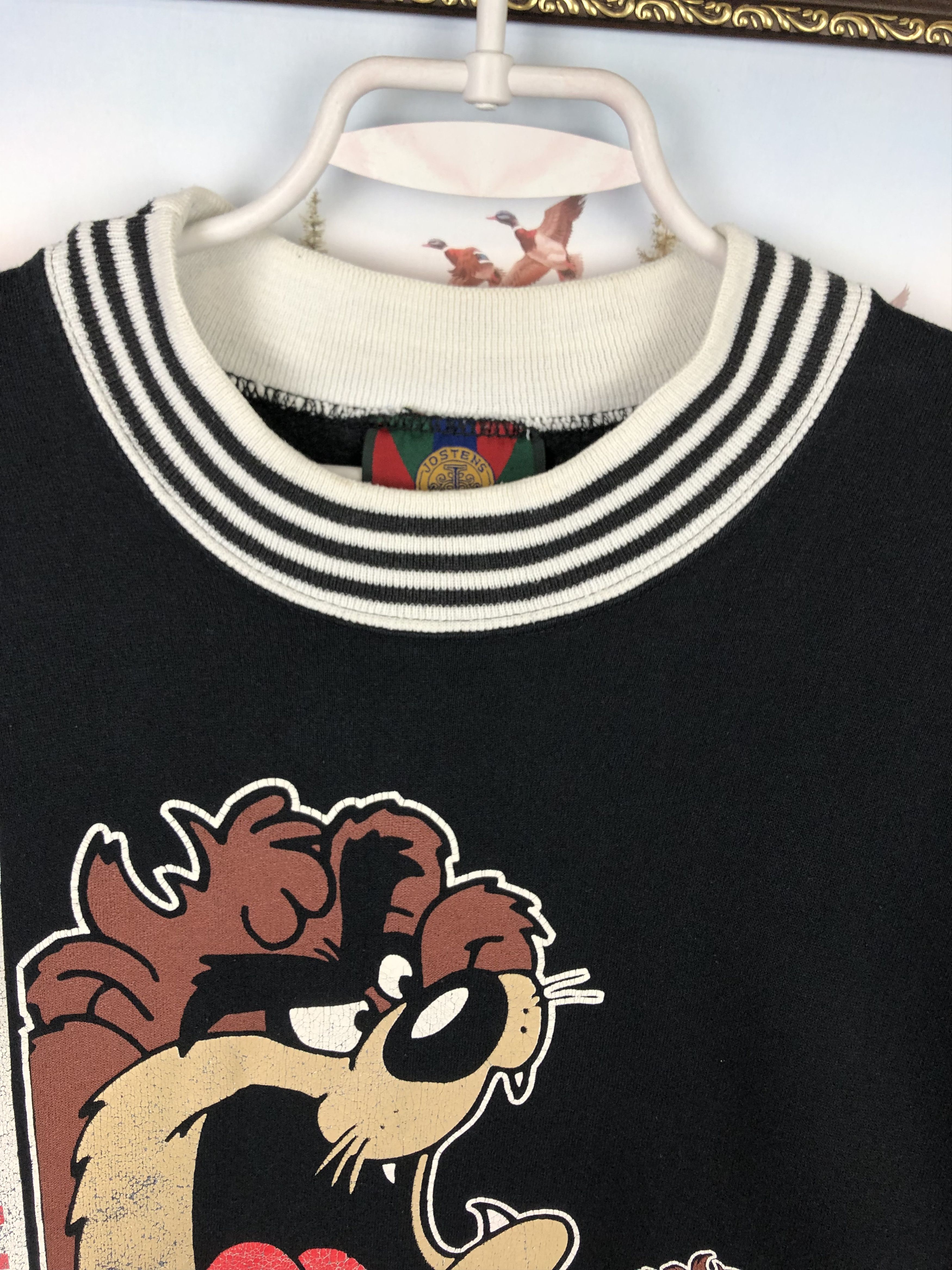 Vintage Vintage Warner Bros Taz Tasmanian Devil Sweatshirt Crewneck Size US L / EU 52-54 / 3 - 4 Thumbnail
