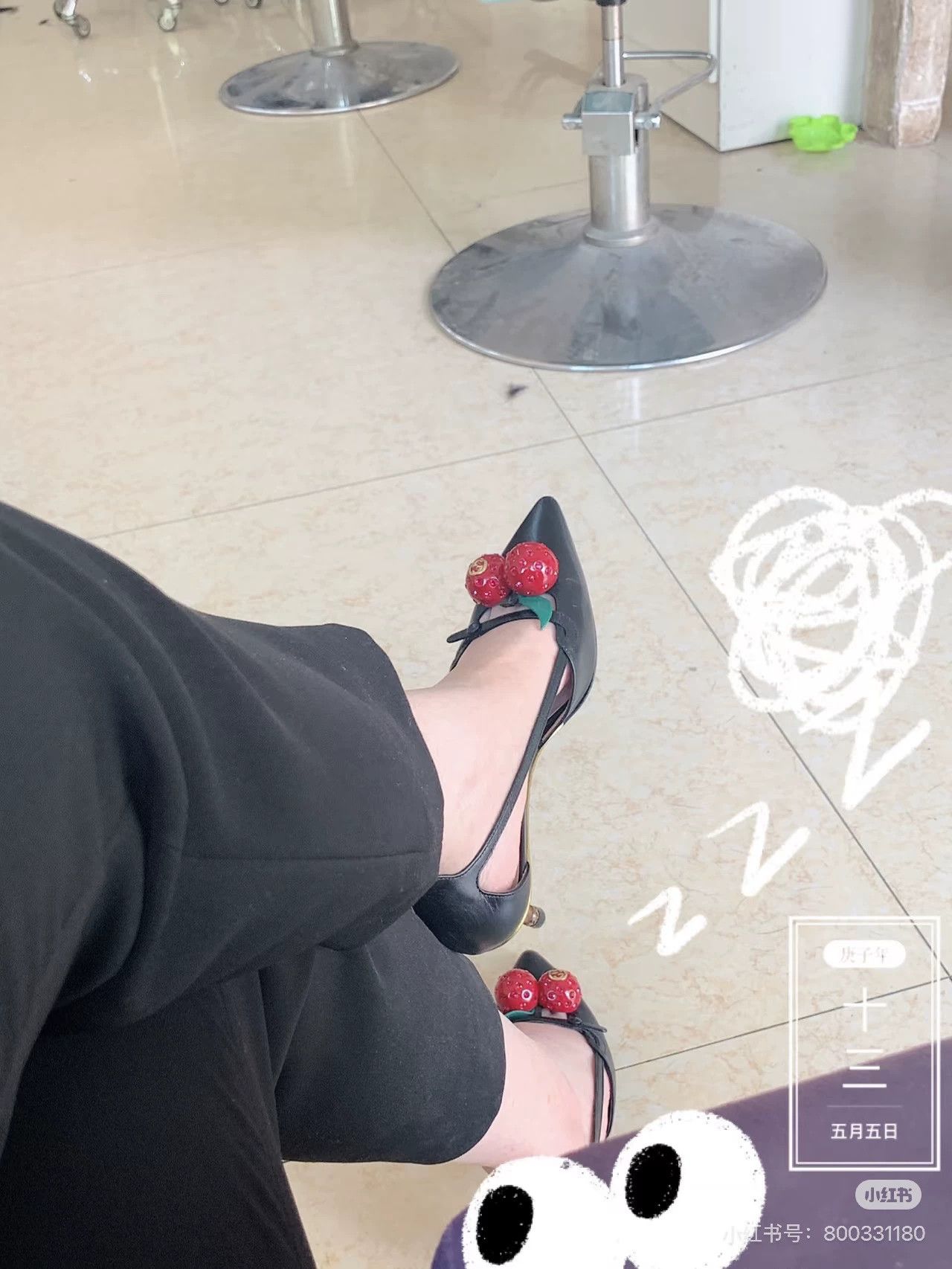 Gucci Gucci Cherry Bamboo Heel Sandals 38 95 New Size US 7 / IT 37 - 2 Thumbnail