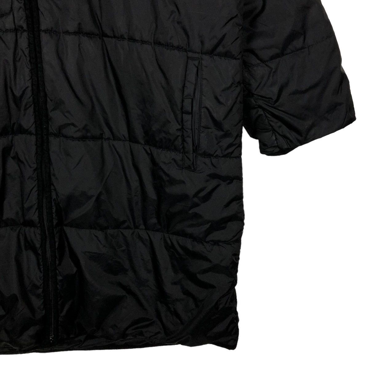 Nike 🔥90’s Vintage Long Jacket Light Puffer Down Nike Big Swoosh Size L / US 10 / IT 46 - 4 Thumbnail