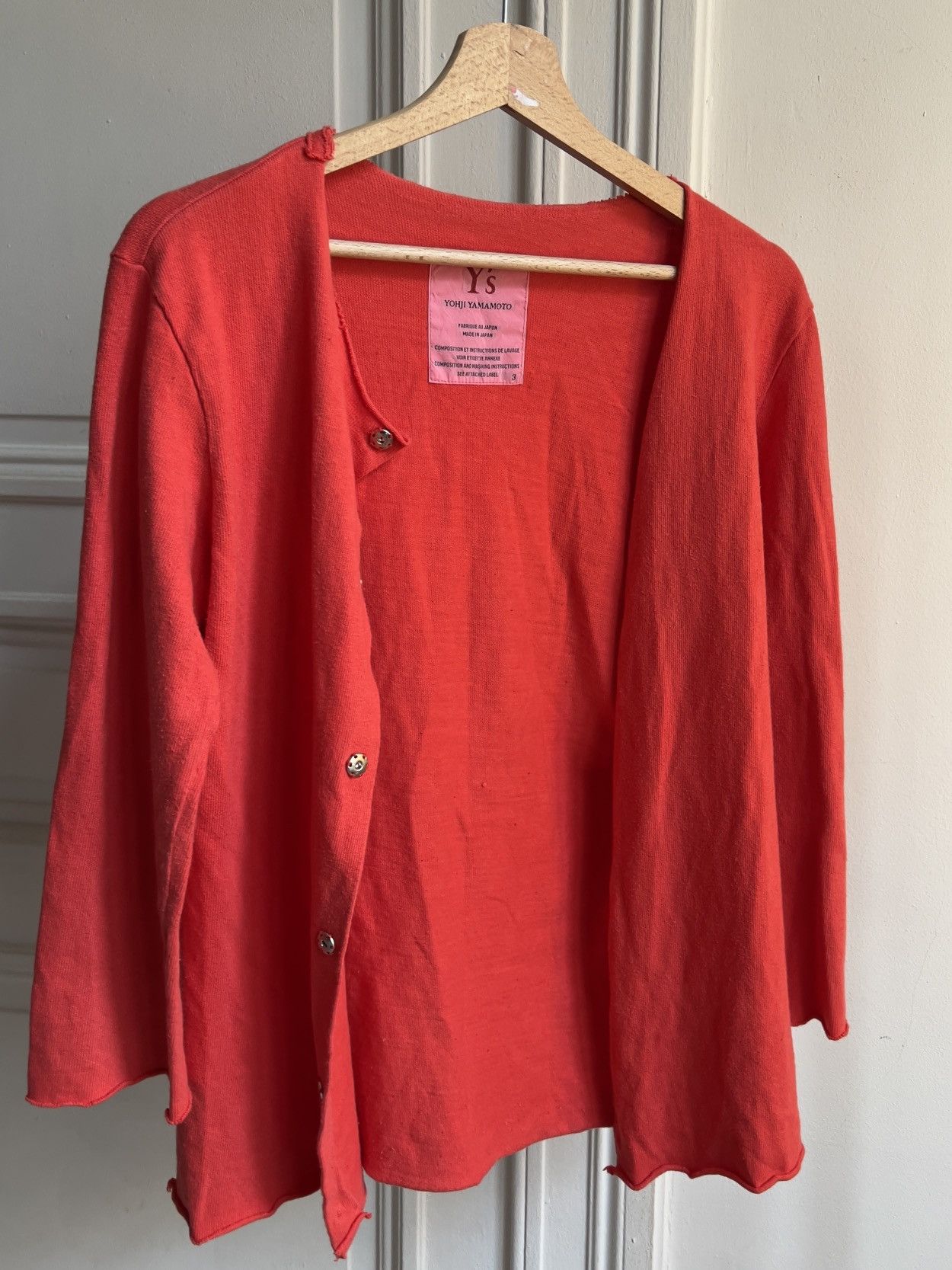 Yohji Yamamoto Yohji cardigan Size S / US 4 / IT 40 - 2 Thumbnail