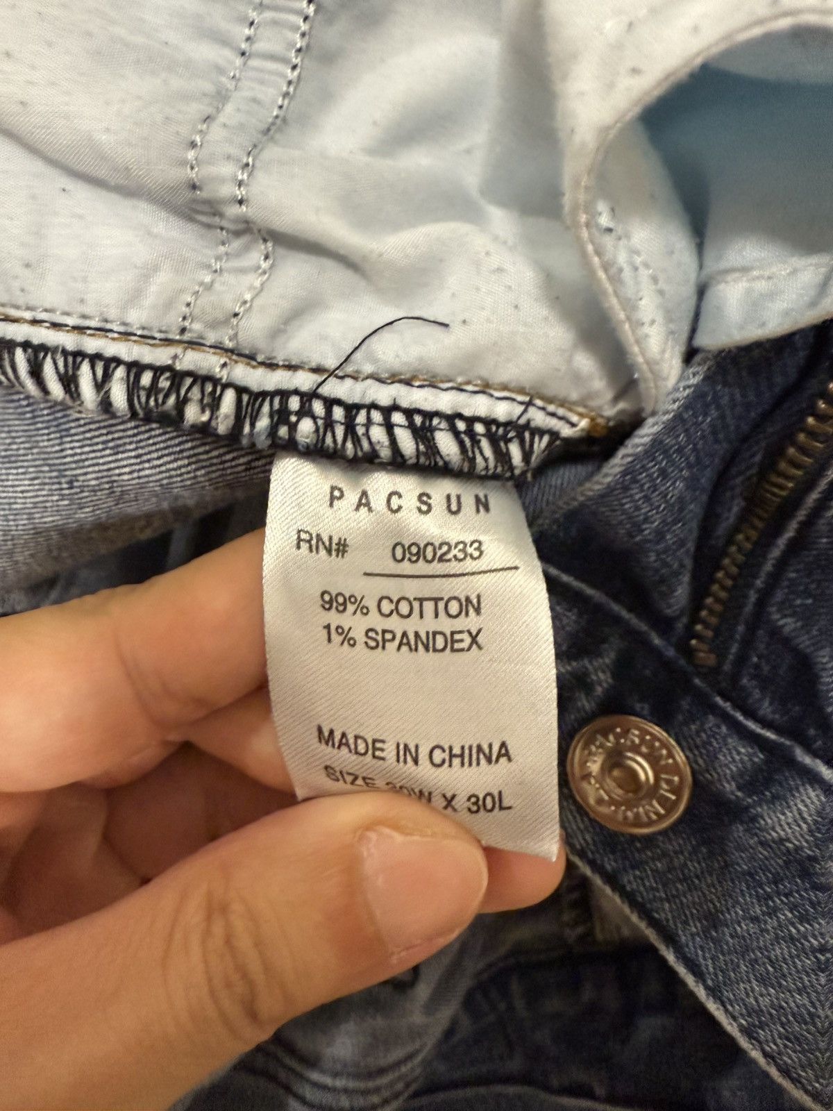 Pacsun Pacsun Blue Denim jeans Size US 30 / EU 46 - 5 Thumbnail
