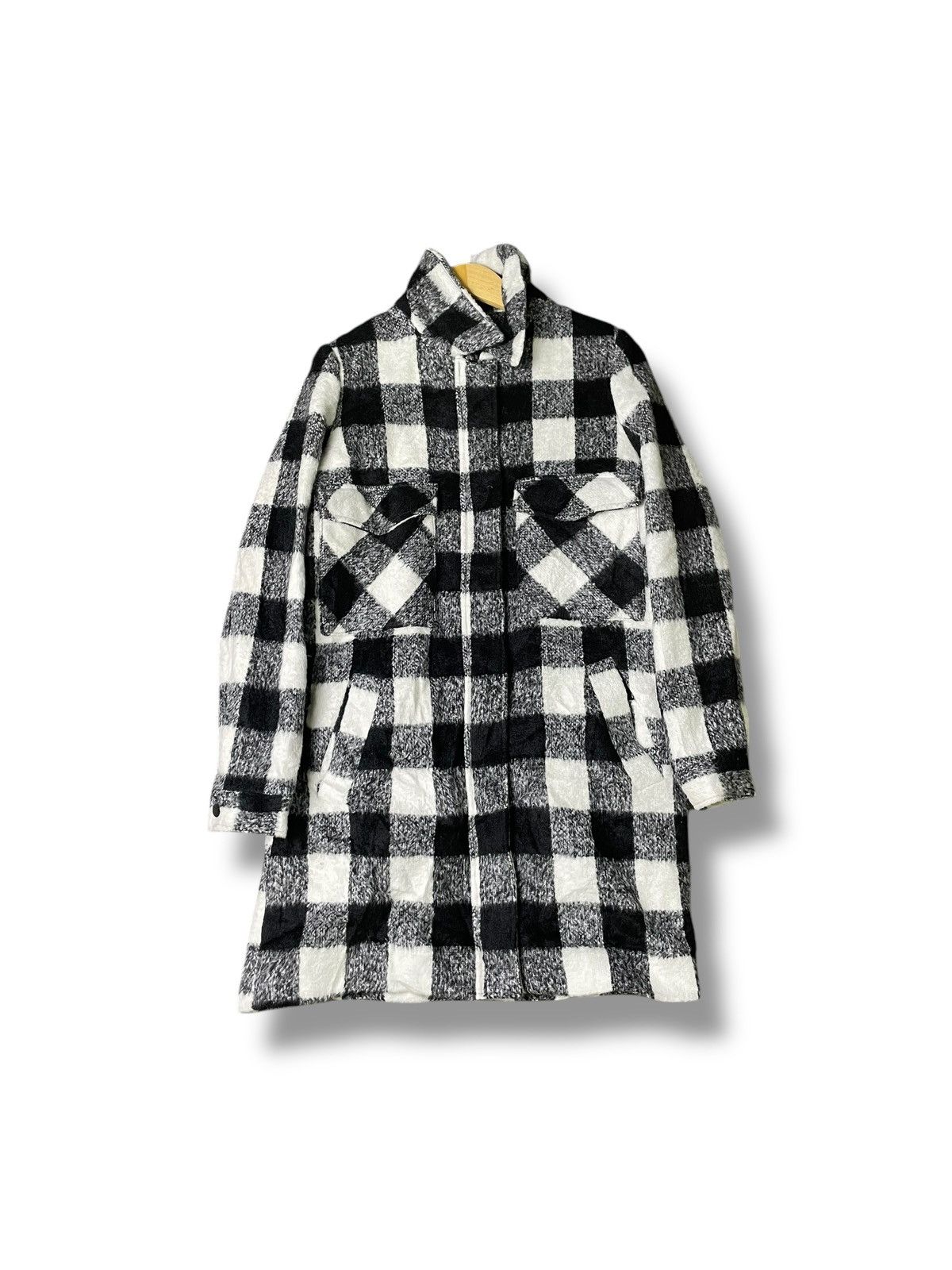 Forever 21 Wool Checked Coat (51)