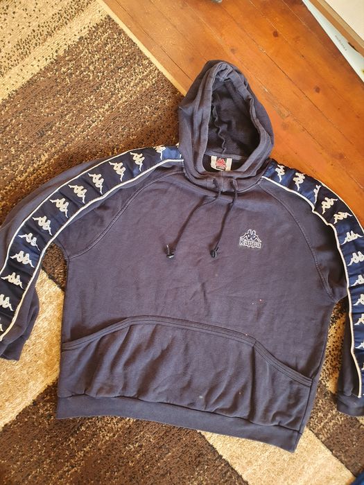 Kappa tape outlet hoodie