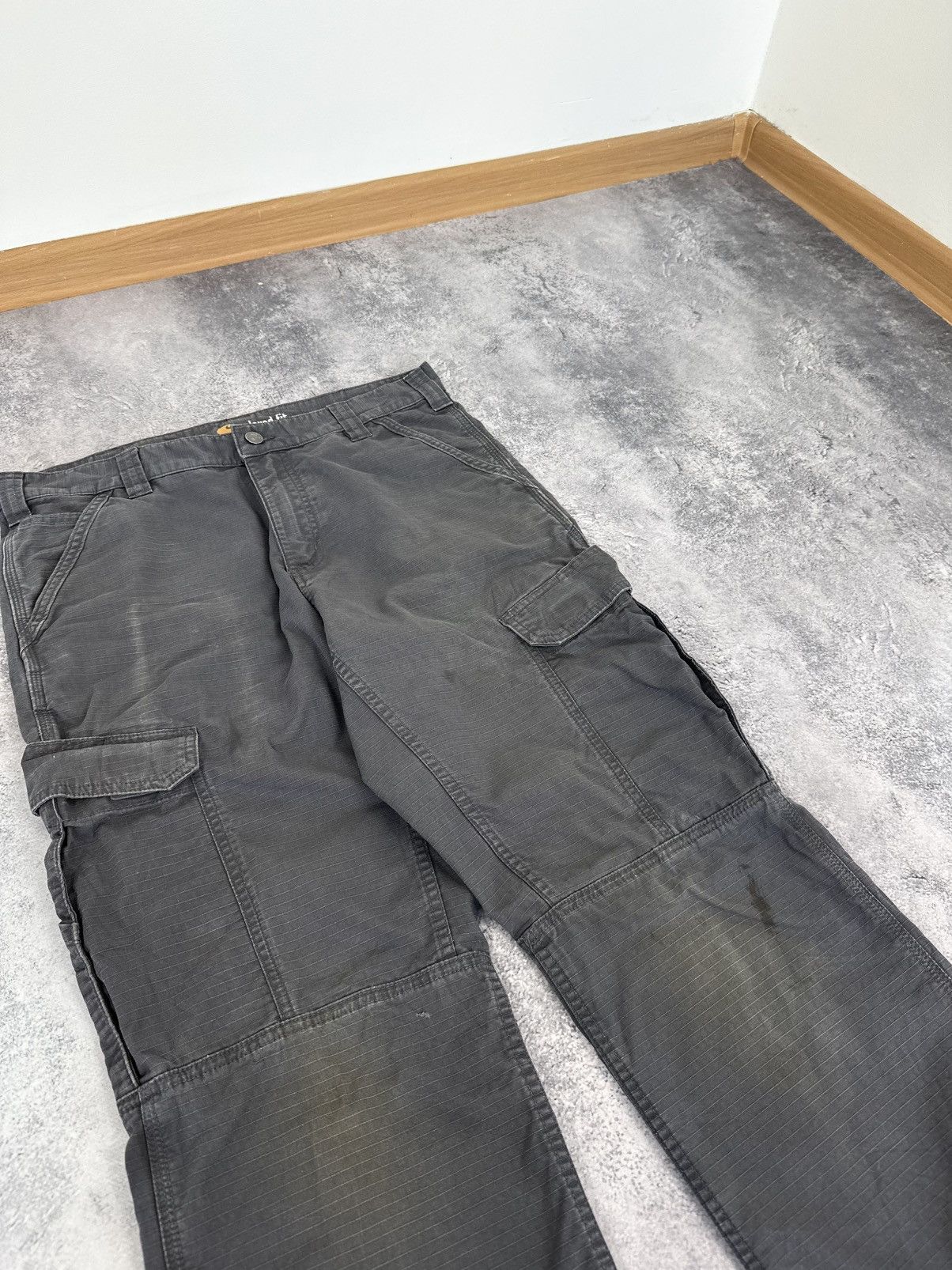 Carhartt Vintage Carhartt Carpenter Y2K Cargo Utility USA Work Pants Size US 34 / EU 50 - 10 Thumbnail