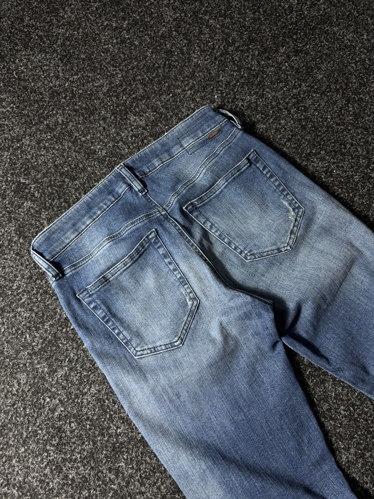 Diesel × If Six Was Nine × Vintage Vintage 90s Y2K Diesel Industry Jeans skinny pants Size 28" / US 6 / IT 42 - 12 Thumbnail