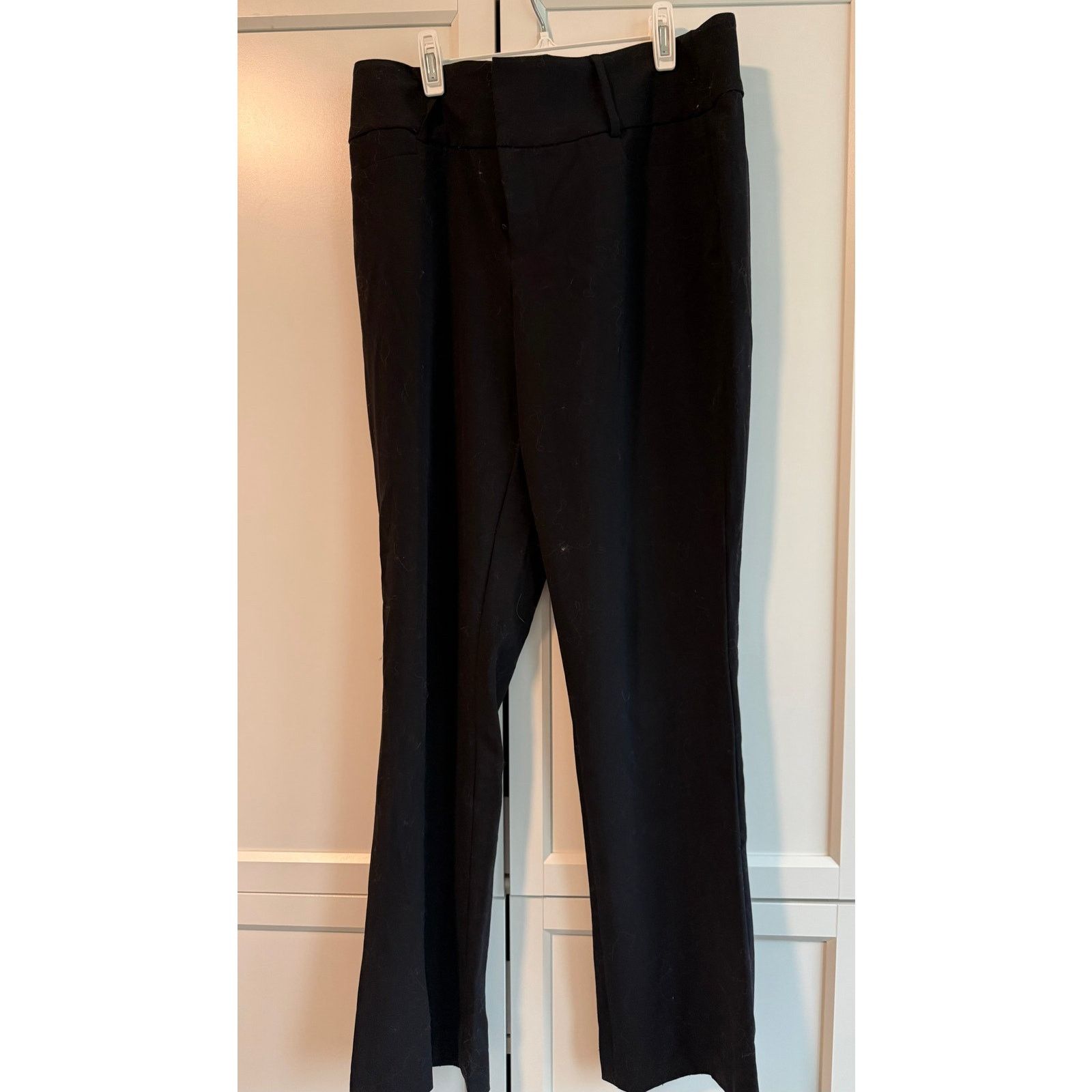 Nine West Nine West Black Bootcut Pants Women 8 High Waisted - B005 Size 30" / US 8 / IT 44 - 2 Thumbnail