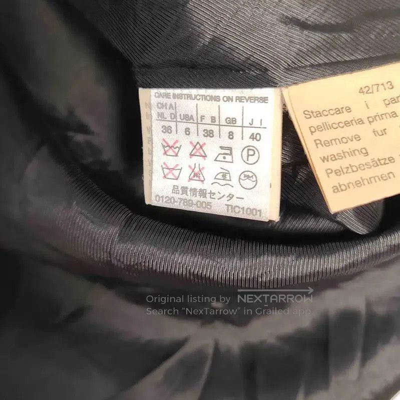 Max Mara MaxMara Black Cotton Women's Coat . Size L / US 10 / IT 46 - 5 Thumbnail