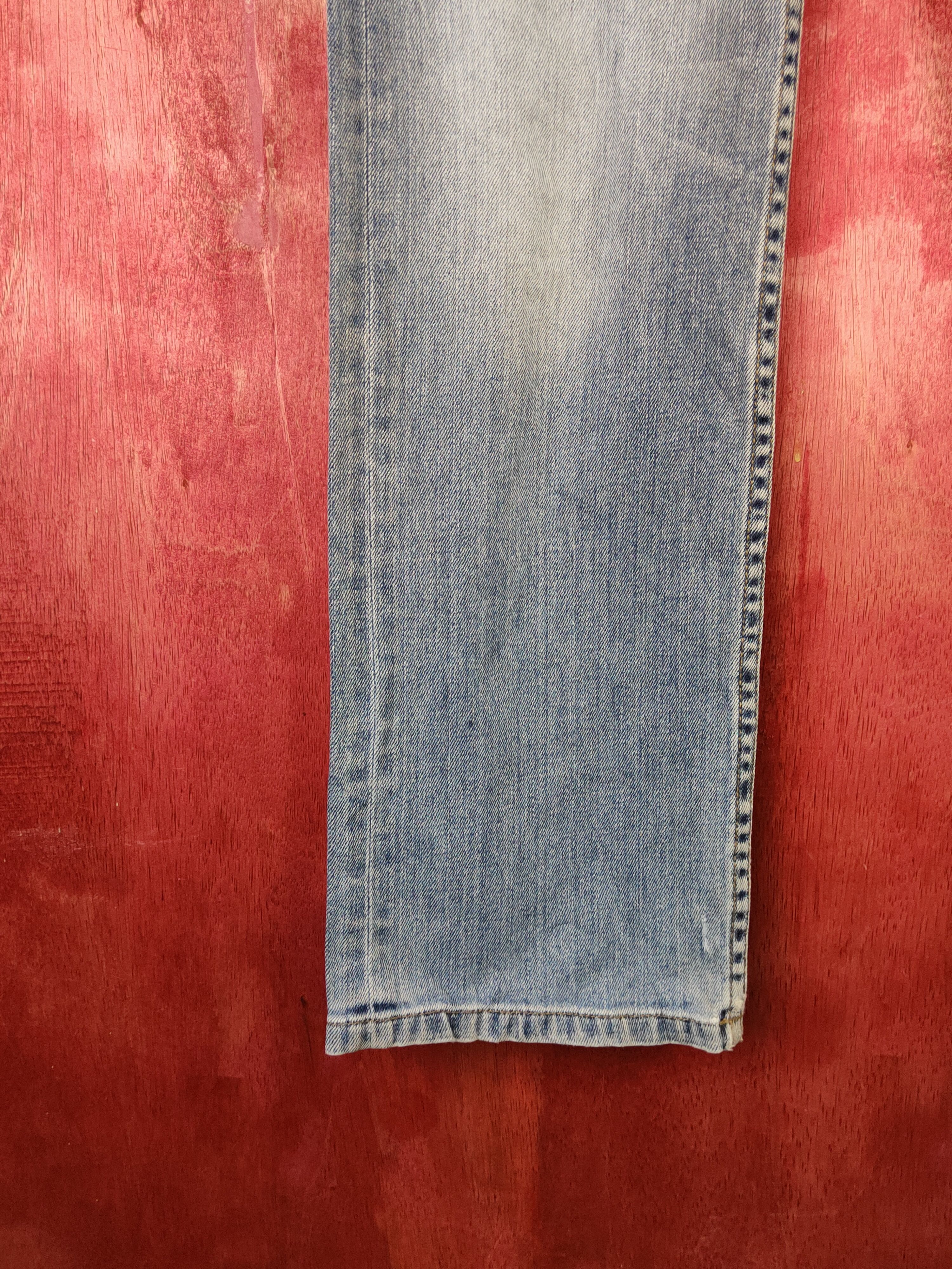 R.Newbold R.Newbold Blue Faded Distressed Ripped Jeans #S1670 Size 30" / US 8 / IT 44 - 4 Thumbnail