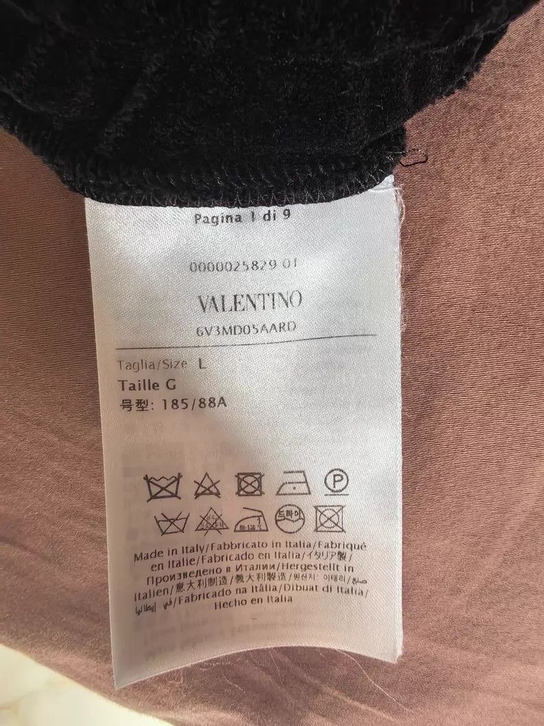 Valentino Valentino Black velvet slacks Size US 34 / EU 50 - 2 Thumbnail