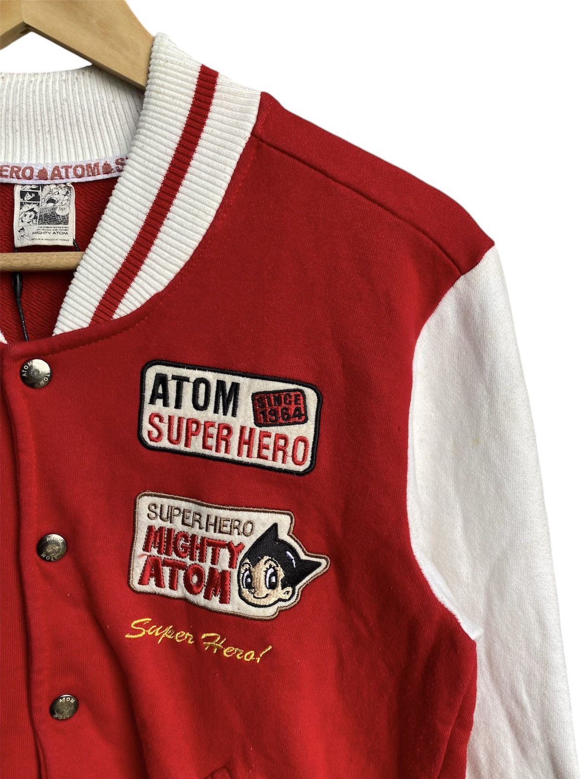 Anime × Japanese Brand × Vintage 🔥🔥 Vintage Astroboy ATOM Varsity Jacket Size US S / EU 44-46 / 1 - 5 Thumbnail
