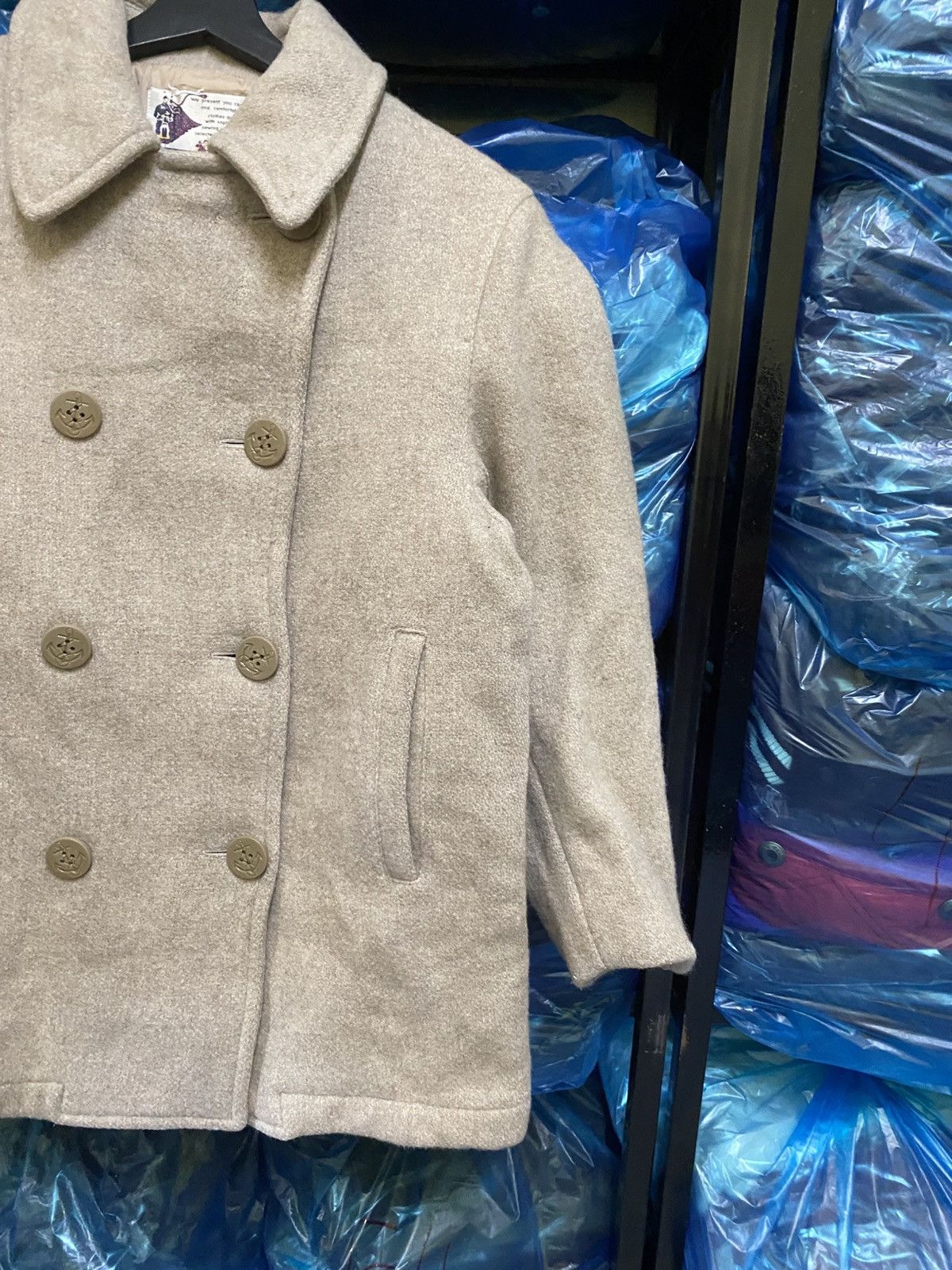 Vintage VINTAGE OXFORD TRADITIONAL PEA COAT JACKET Size US S / EU 44-46 / 1 - 6 Thumbnail