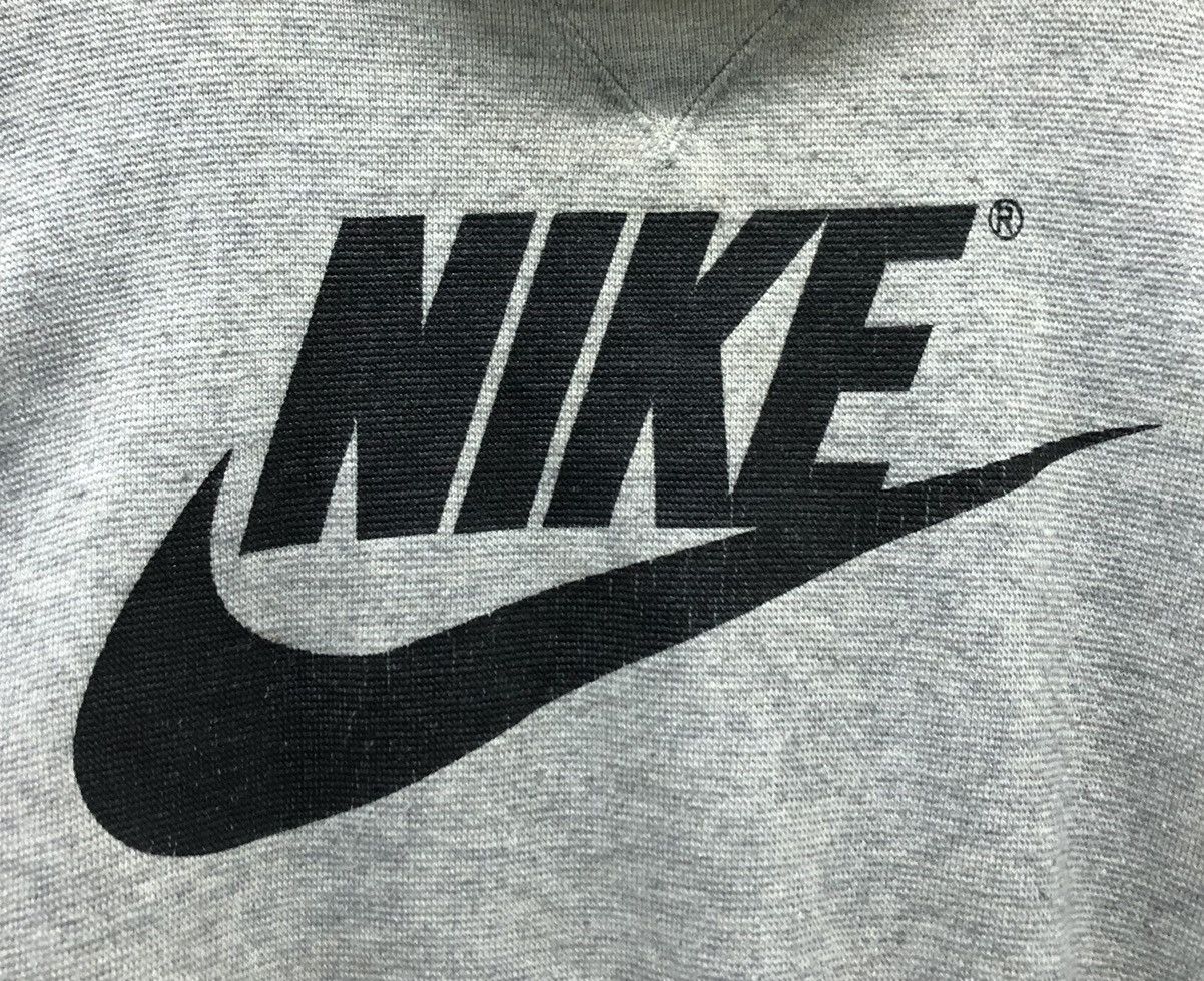 Nike Vintage Nike Big Logo Gray Sweatshirt – Men's M Size US M / EU 48-50 / 2 - 3 Thumbnail