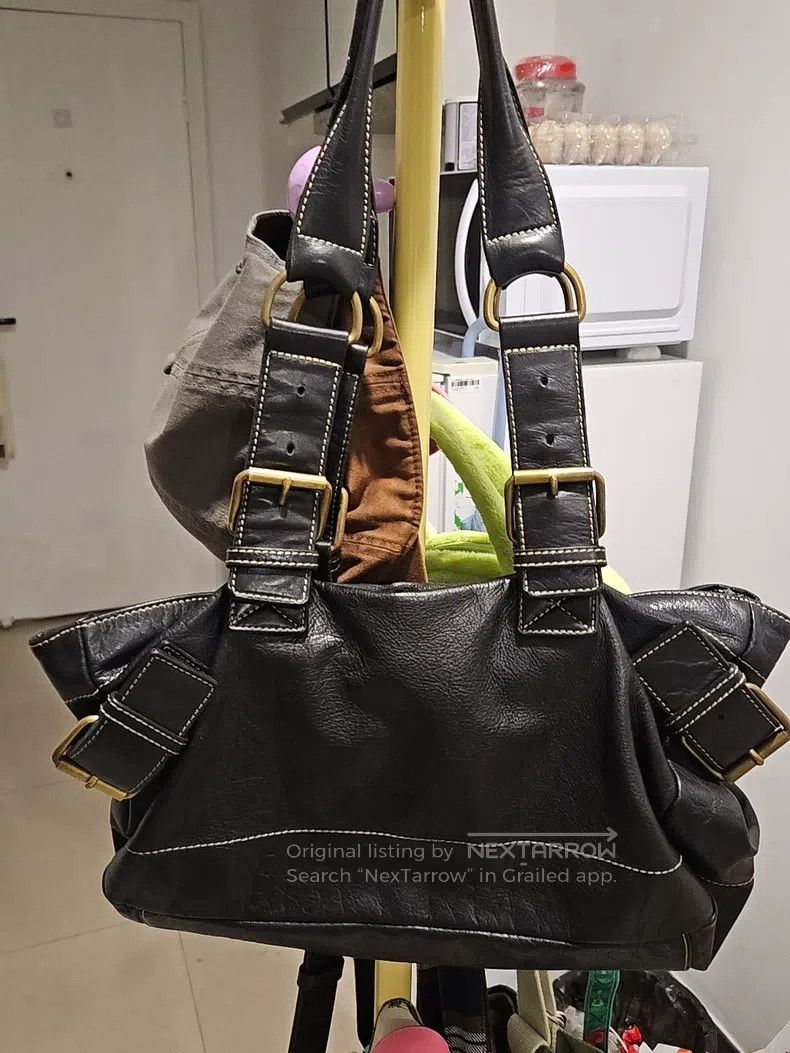 Vivienne Westwood Vivienne Westwood size os Vintage Black Leather Stamped Sat Size ONE SIZE - 5 Thumbnail
