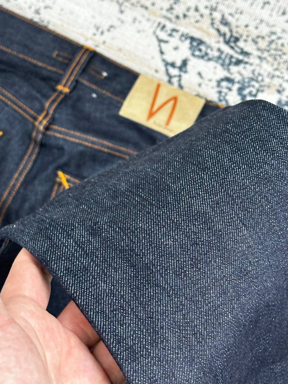 Nudie Jeans Nudie Jeans Dude Dan Dry Denim Jeans Made In Italy Size US 30 / EU 46 - 20 Thumbnail