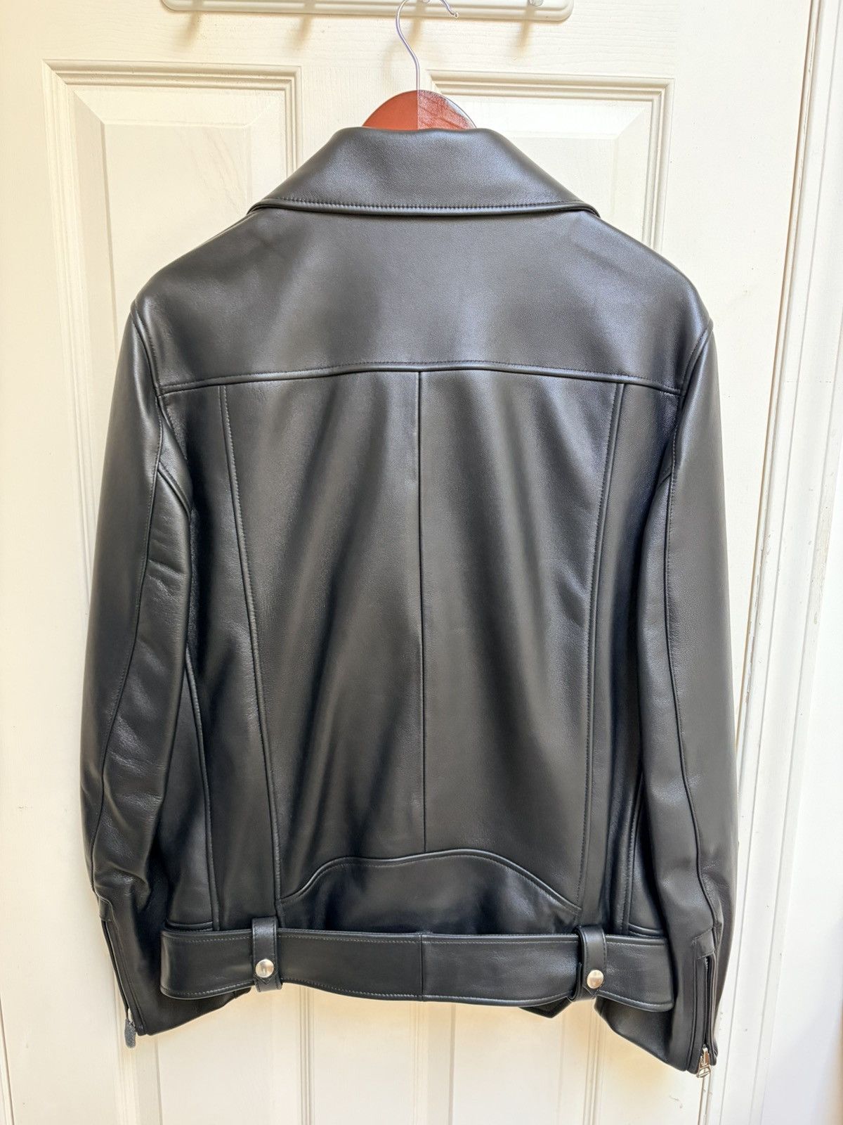 Acne Studios Acne Studios Nate Clean Leather Jacket Black Size US S / EU 44-46 / 1 - 2 Thumbnail