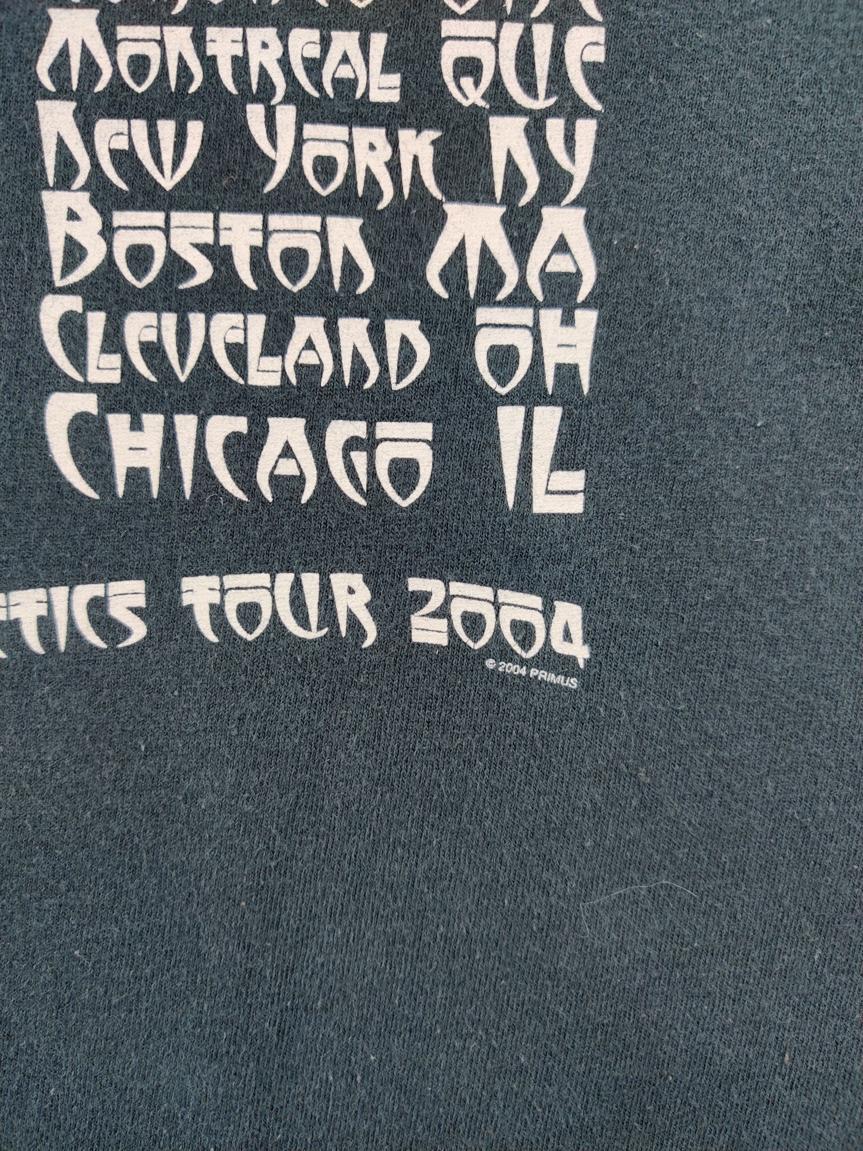 Band Tees Vintage Primus Hallucino Genetics Band Tee Tshirt Size US XL / EU 56 / 4 - 8 Thumbnail
