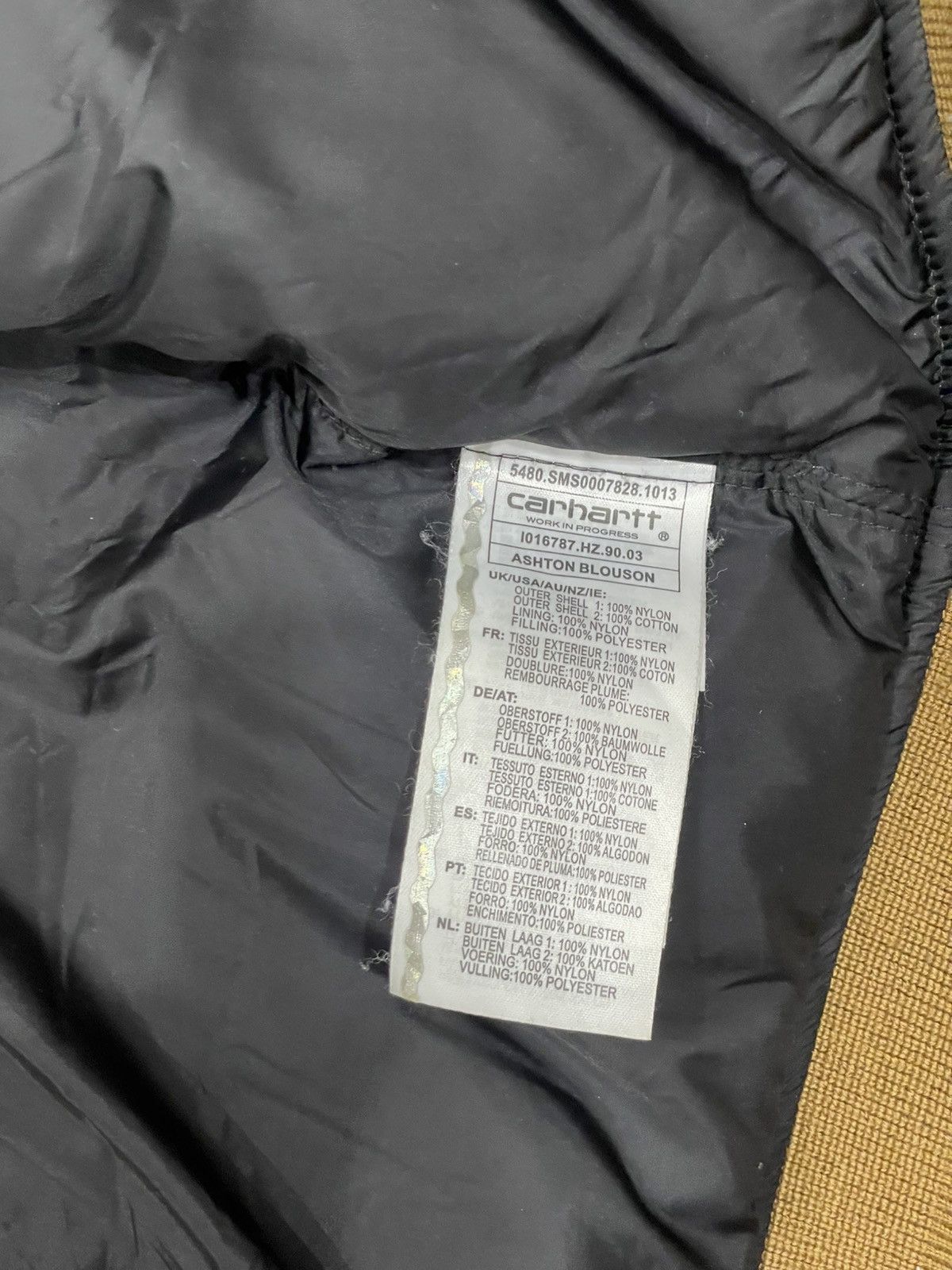 Carhartt × Carhartt Wip Carhartt - Ashton bomber jacket Size US M / EU 48-50 / 2 - 7 Thumbnail