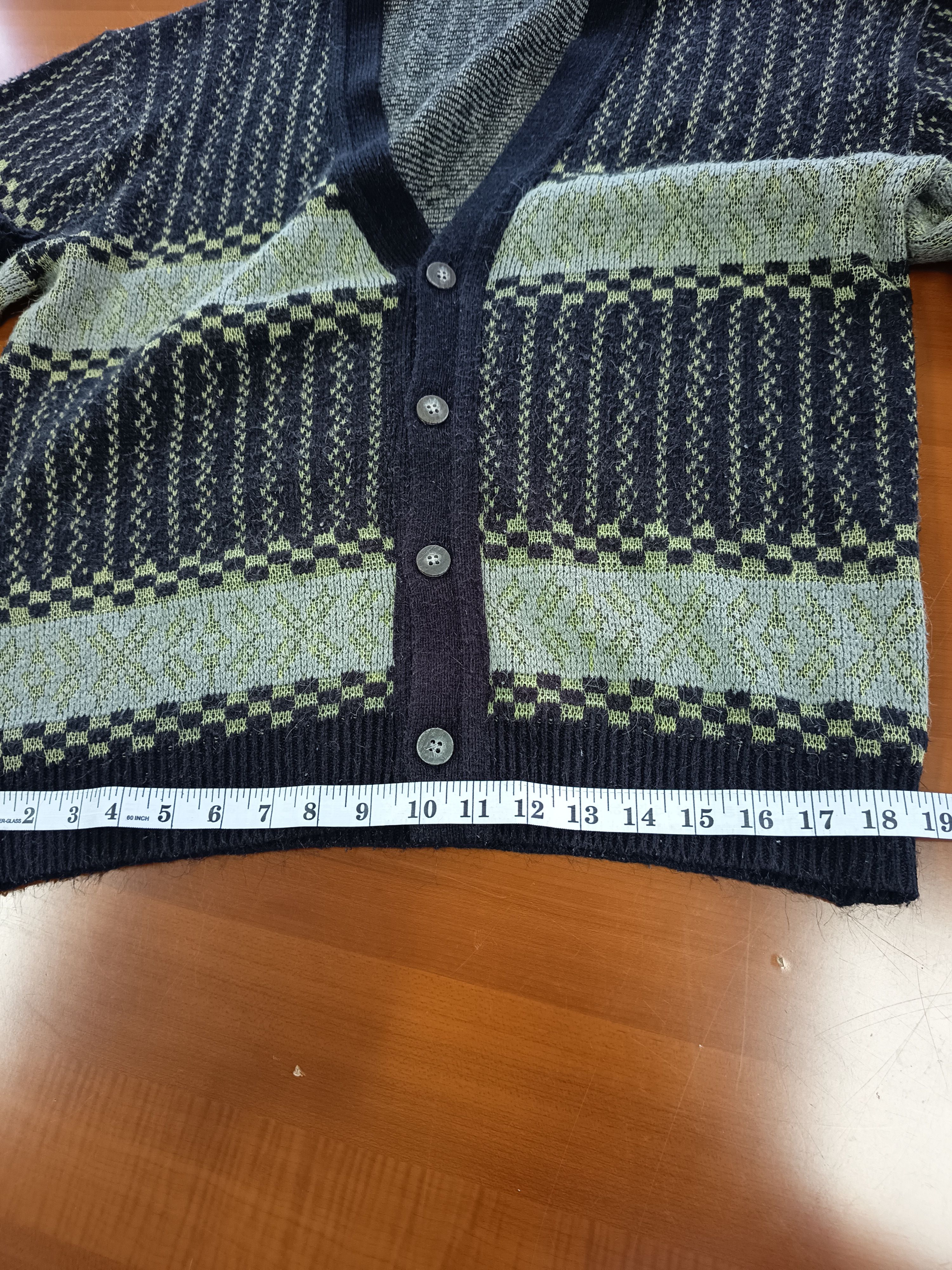 Vintage AlcottHouse Vintage Knit Cardigan – Patterned Retro Style Size US L / EU 52-54 / 3 - 24 Thumbnail