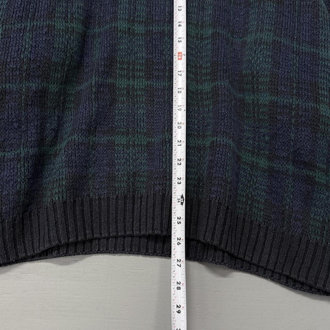 Vintage Vintage New River Plaid Chunky Golf Sweater Men’s XL Size US XL / EU 56 / 4 - 6 Thumbnail