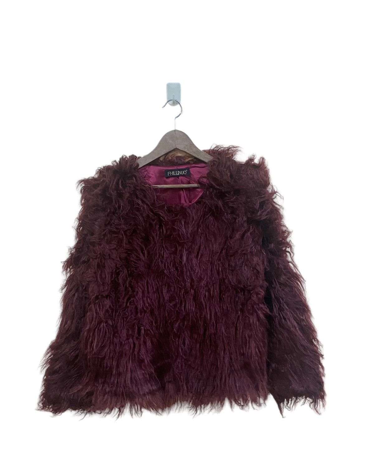 Fhillinuo shops Faux Fur Jacket-Size L