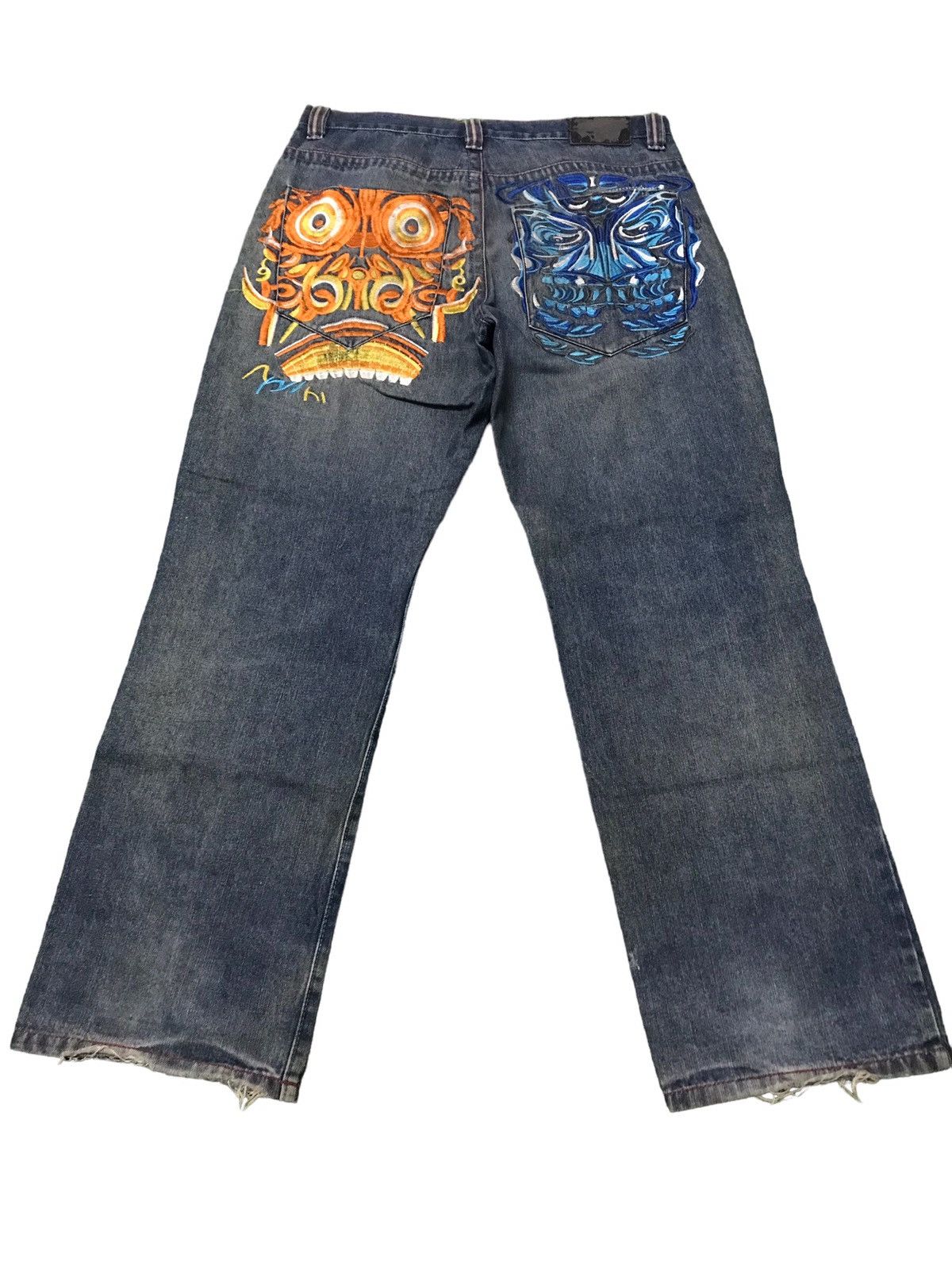 Coogi 🔥🔥VERY RARE🔥🔥 Y2k Coogi Embroidered Baggy Skater Jeans Size US 36 / EU 52 - 1 Thumbnail