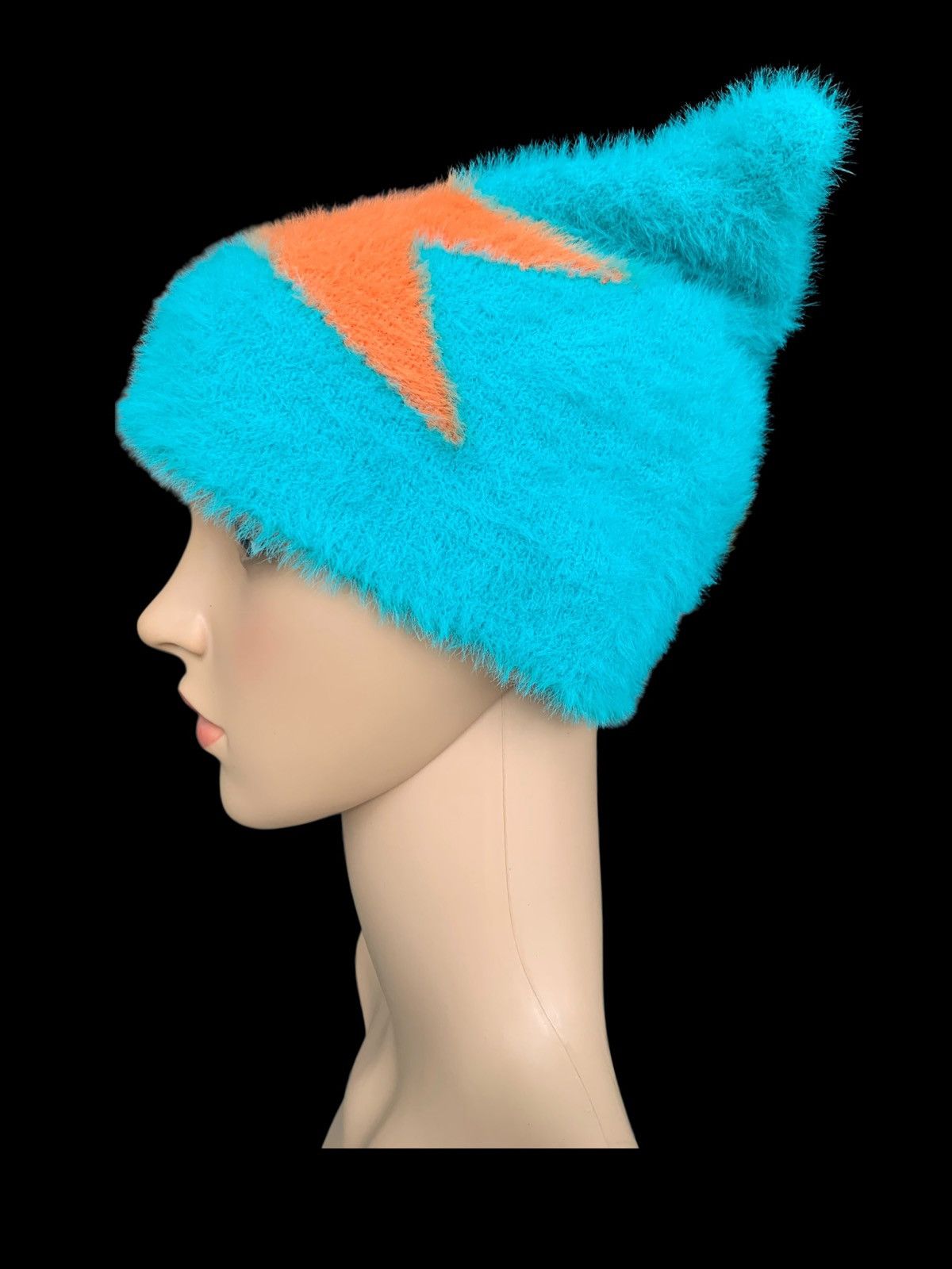 Designer × Japanese Brand × Kapital Cute Beanie Y2k Fuzzy Fluffy Hat Size ONE SIZE - 8 Thumbnail