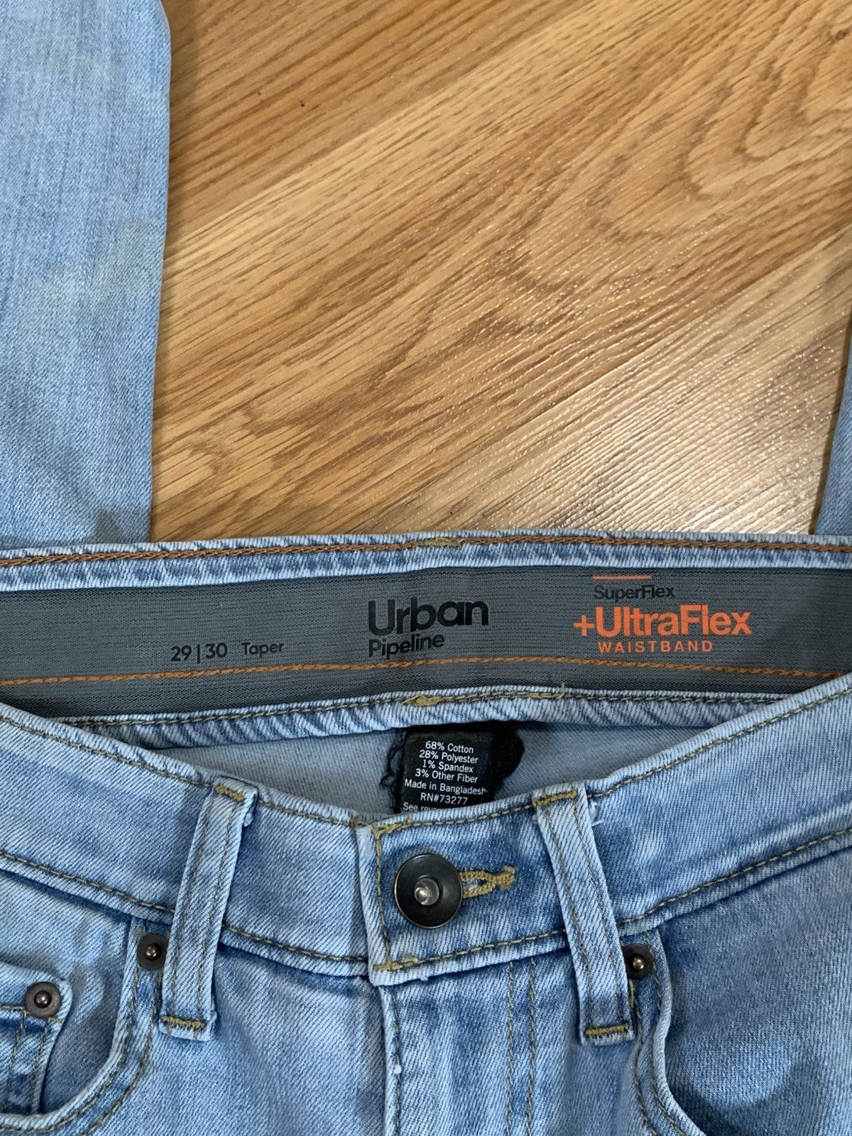 Urban Pipeline 29x30-Urban Pipeline Superflex +Ultraflex Waistband Taper Size US 29 - 16 Thumbnail