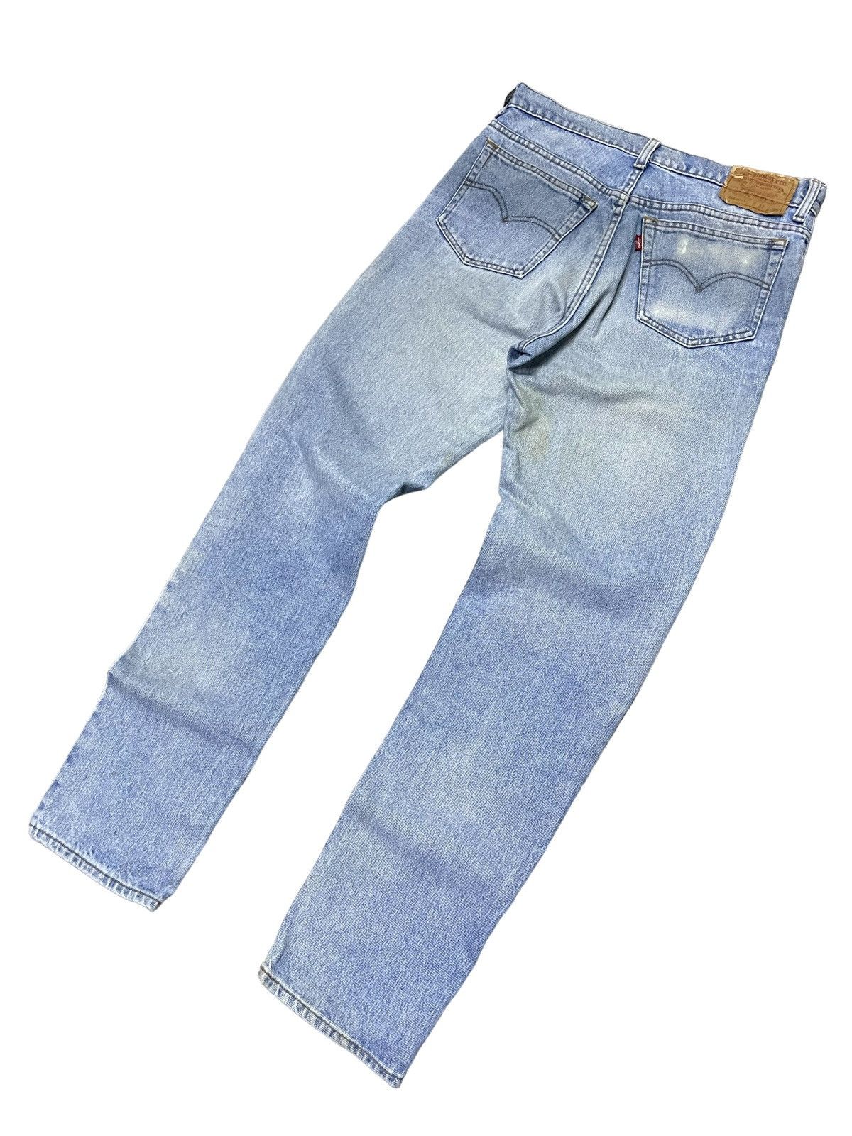 Levi's × Vintage Vintage Levis 606-0217 Tapered Cut Distressed Jeans Size US 32 / EU 48 - 8 Thumbnail
