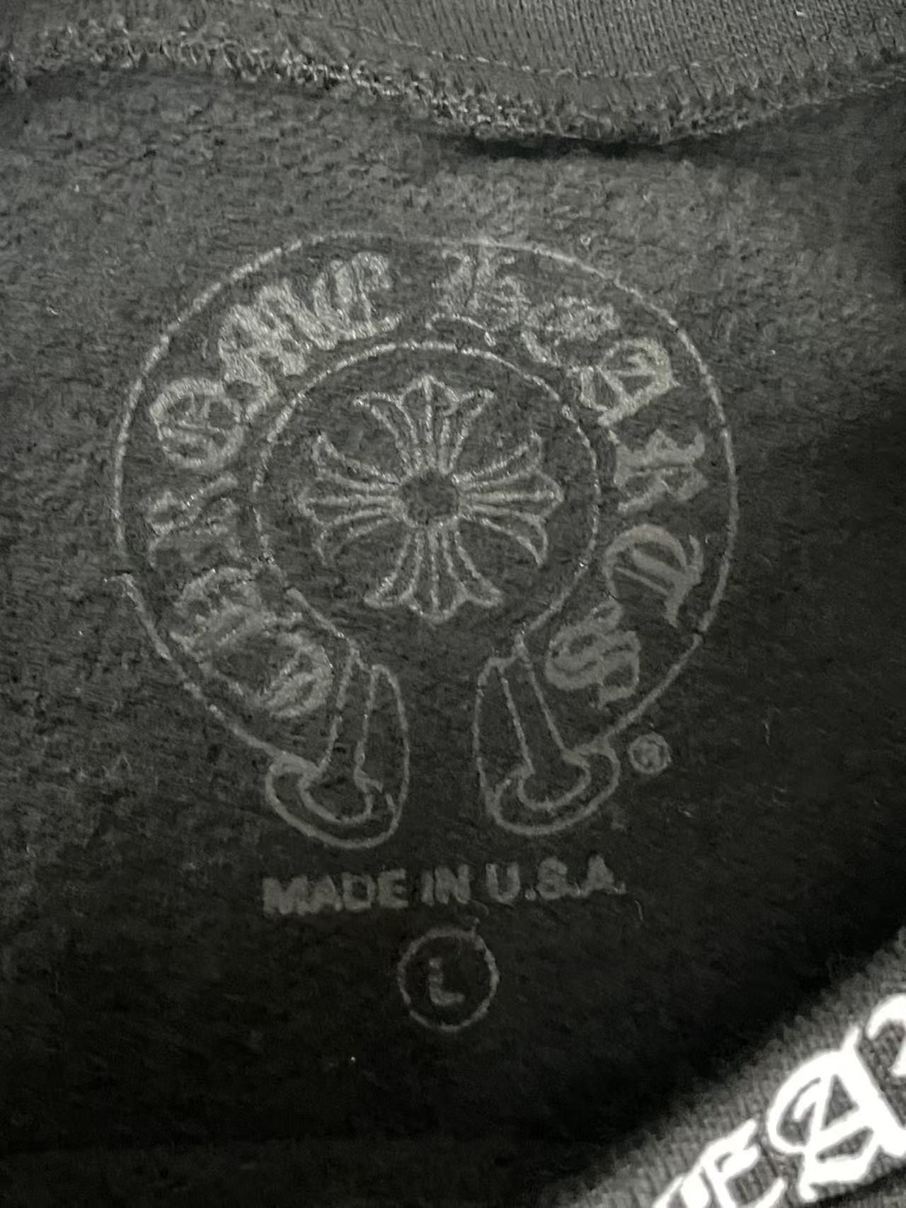 Chrome Hearts Chrome Hearts Neck Logo Black Sweatshirt Size US L / EU 52-54 / 3 - 7 Thumbnail