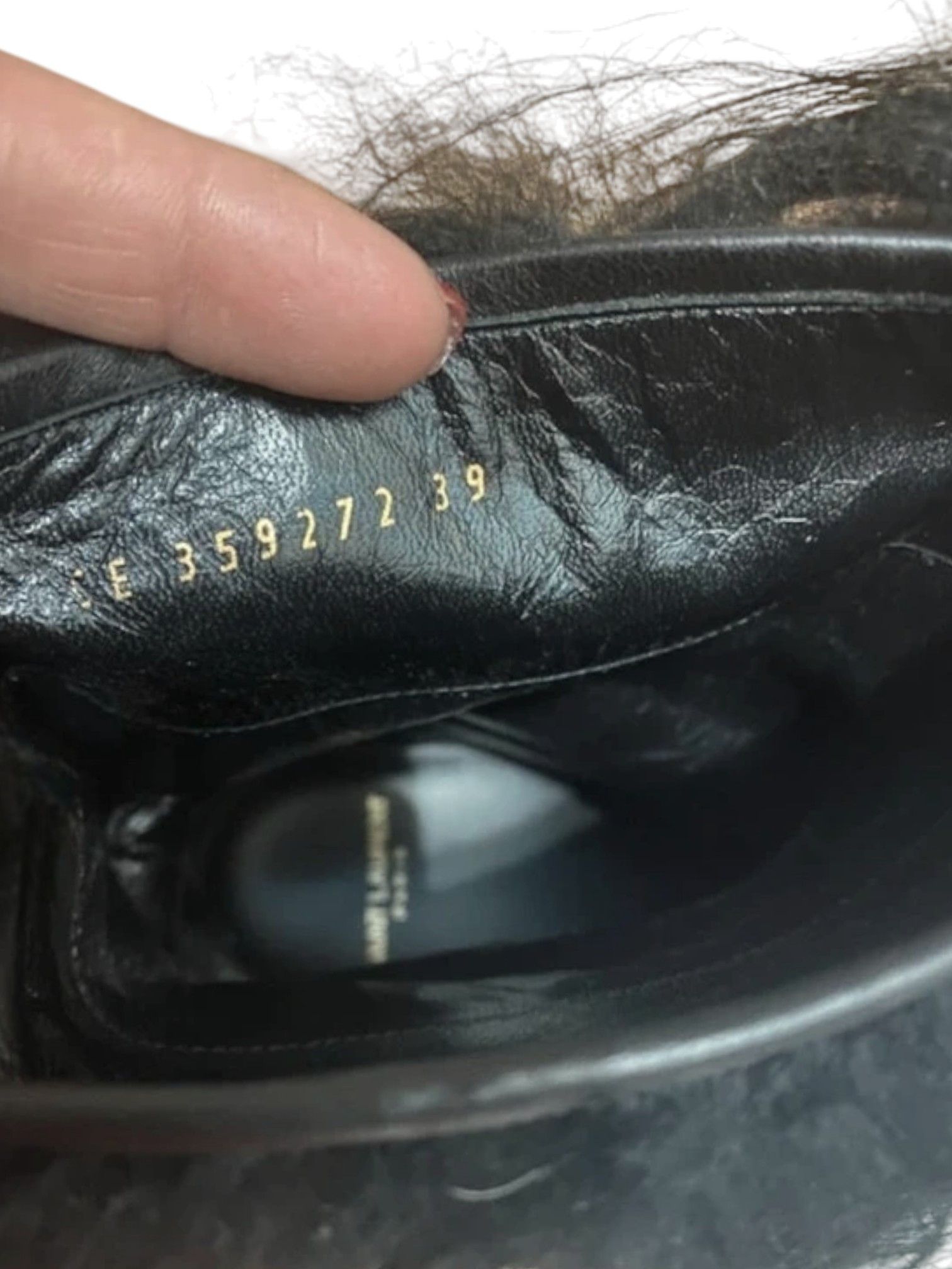 Saint Laurent Paris Saint Laurent Patti Goat Hair Studded Boots Size US 9 / IT 39 - 6 Thumbnail