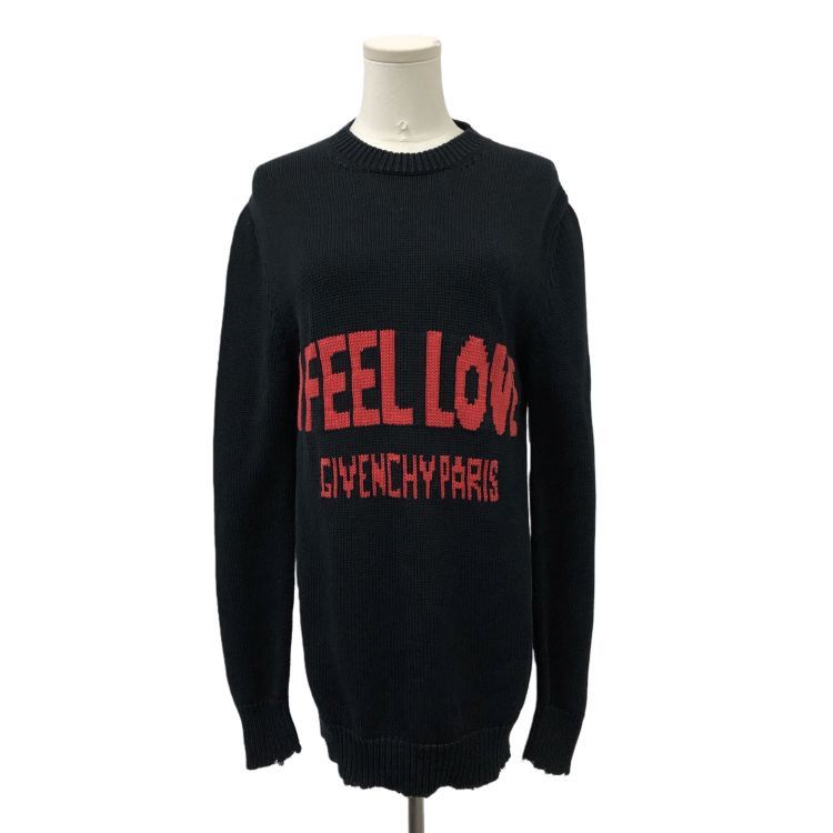 Givenchy Givenchy I Feel Love Knit Sweater Size S Size US S / EU 44-46 / 1 - 1 Thumbnail